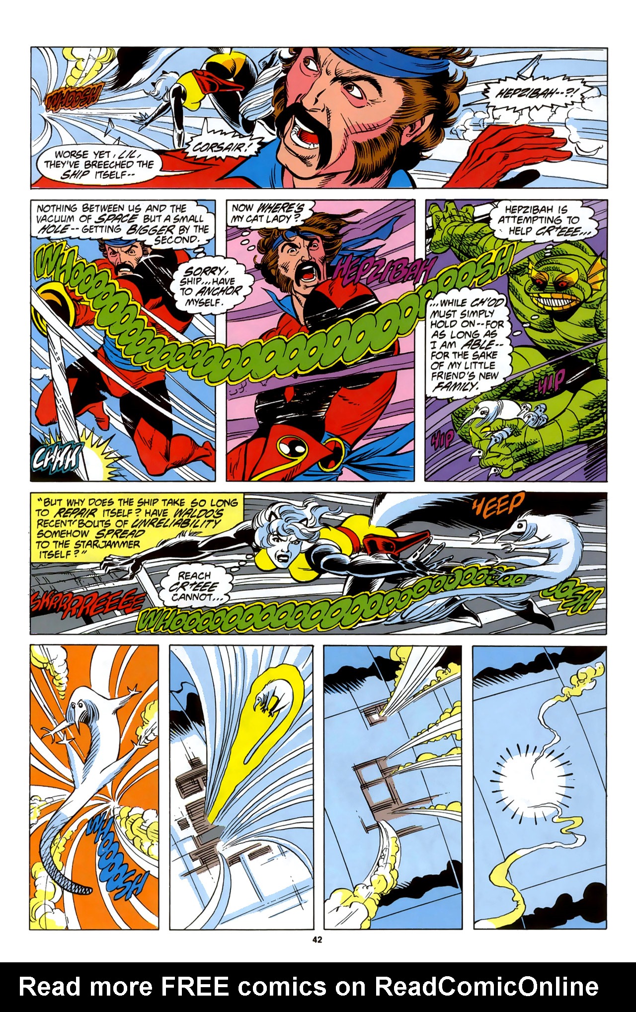 Read online X-Men Spotlight On...Starjammers comic -  Issue #1 - 44