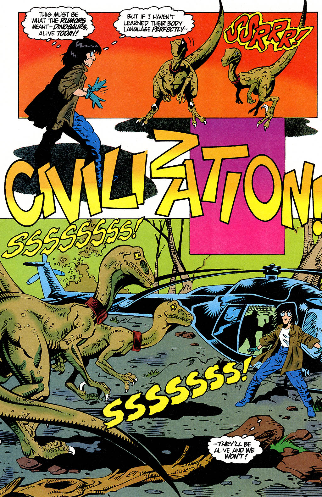 Read online Jurassic Park: Raptors Hijack comic -  Issue #2 - 3