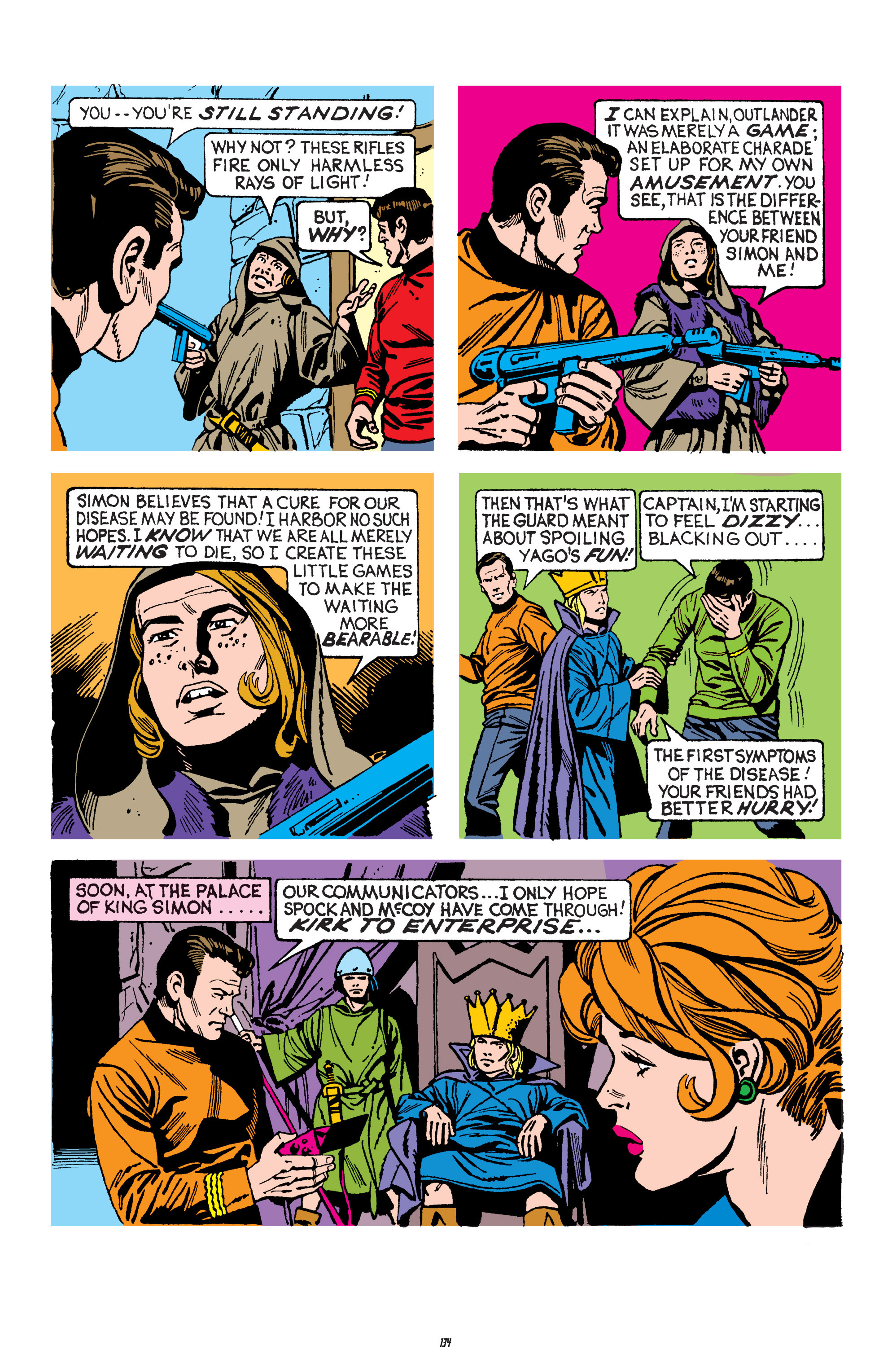 Read online Star Trek Archives comic -  Issue # TPB 4 - 134