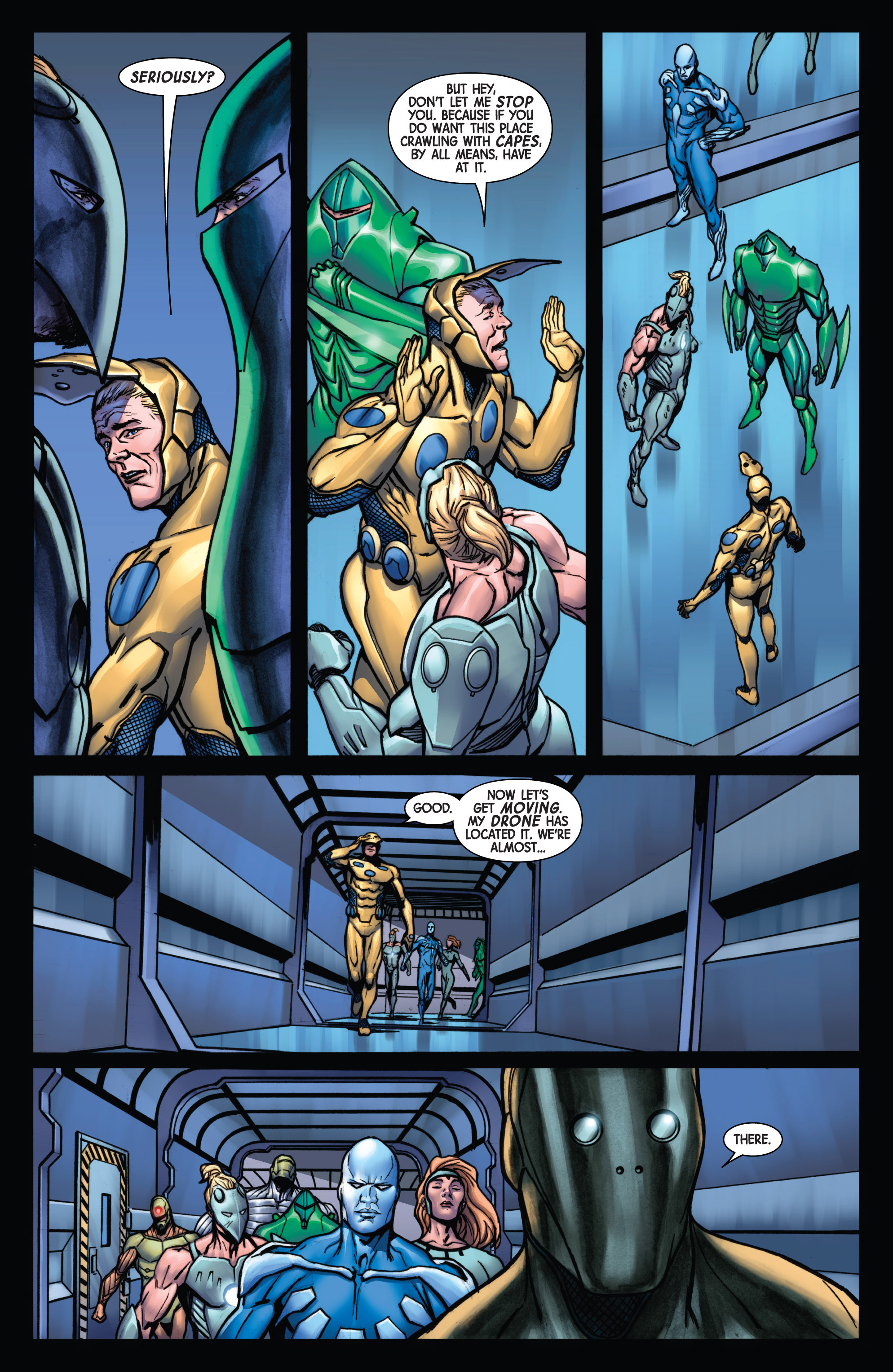 Read online Infinity: Heist comic -  Issue #3 - 6