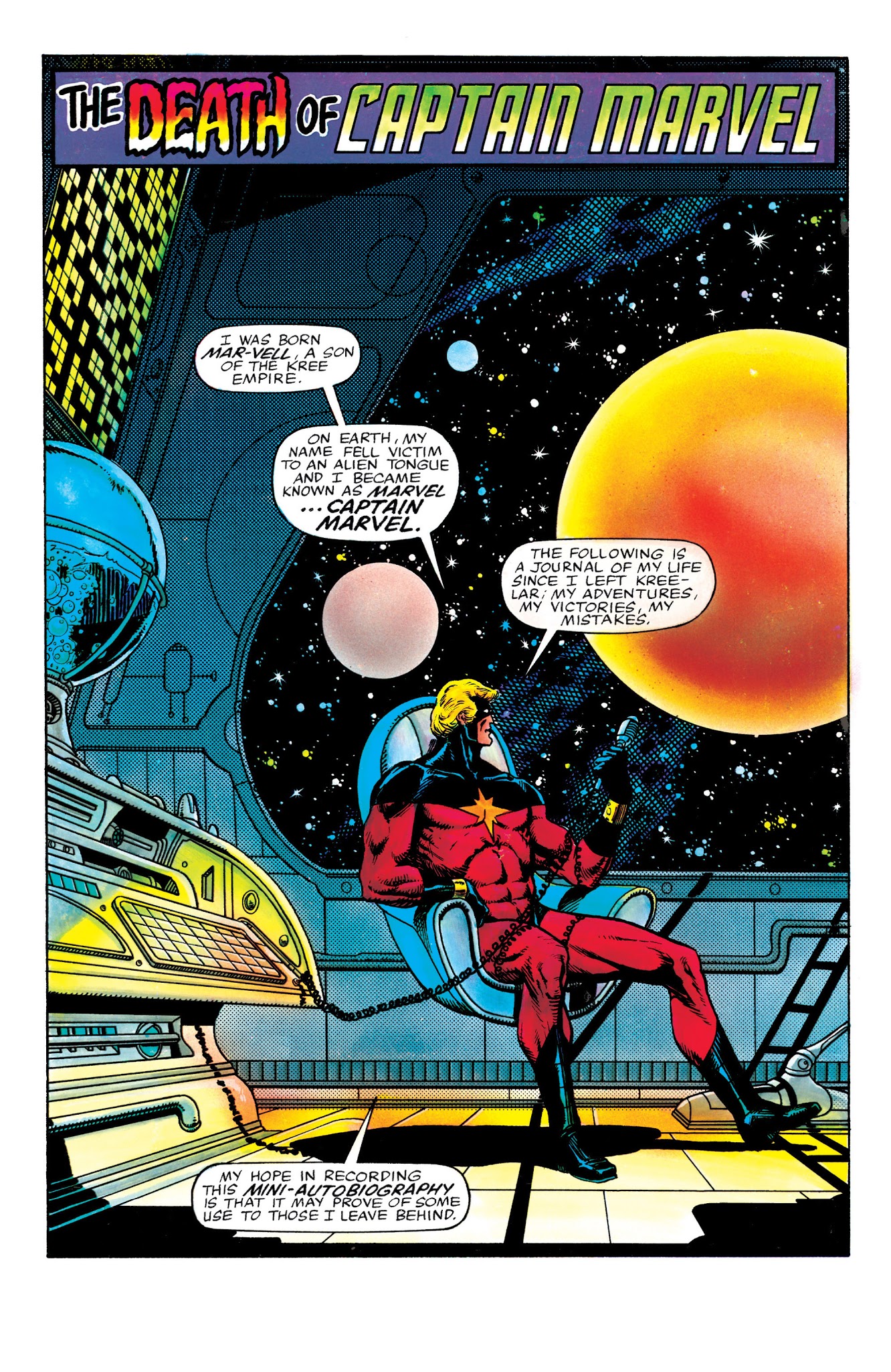 Read online Captain Marvel: The Death of Captain Marvel comic -  Issue # TPB - 57