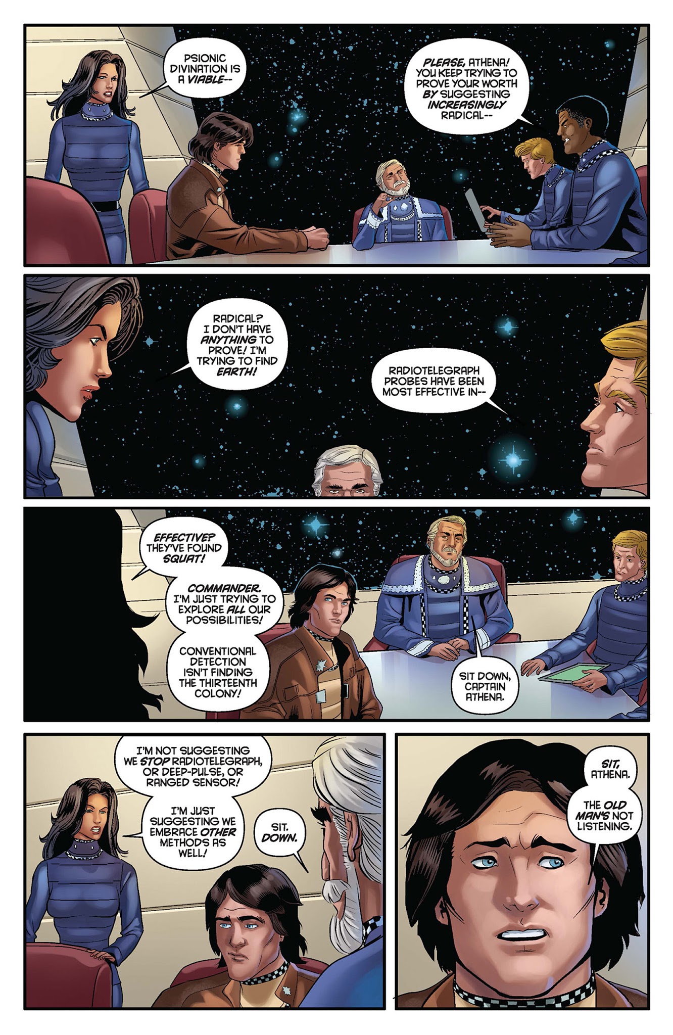 Read online Classic Battlestar Galactica: The Death of Apollo comic -  Issue #1 - 18