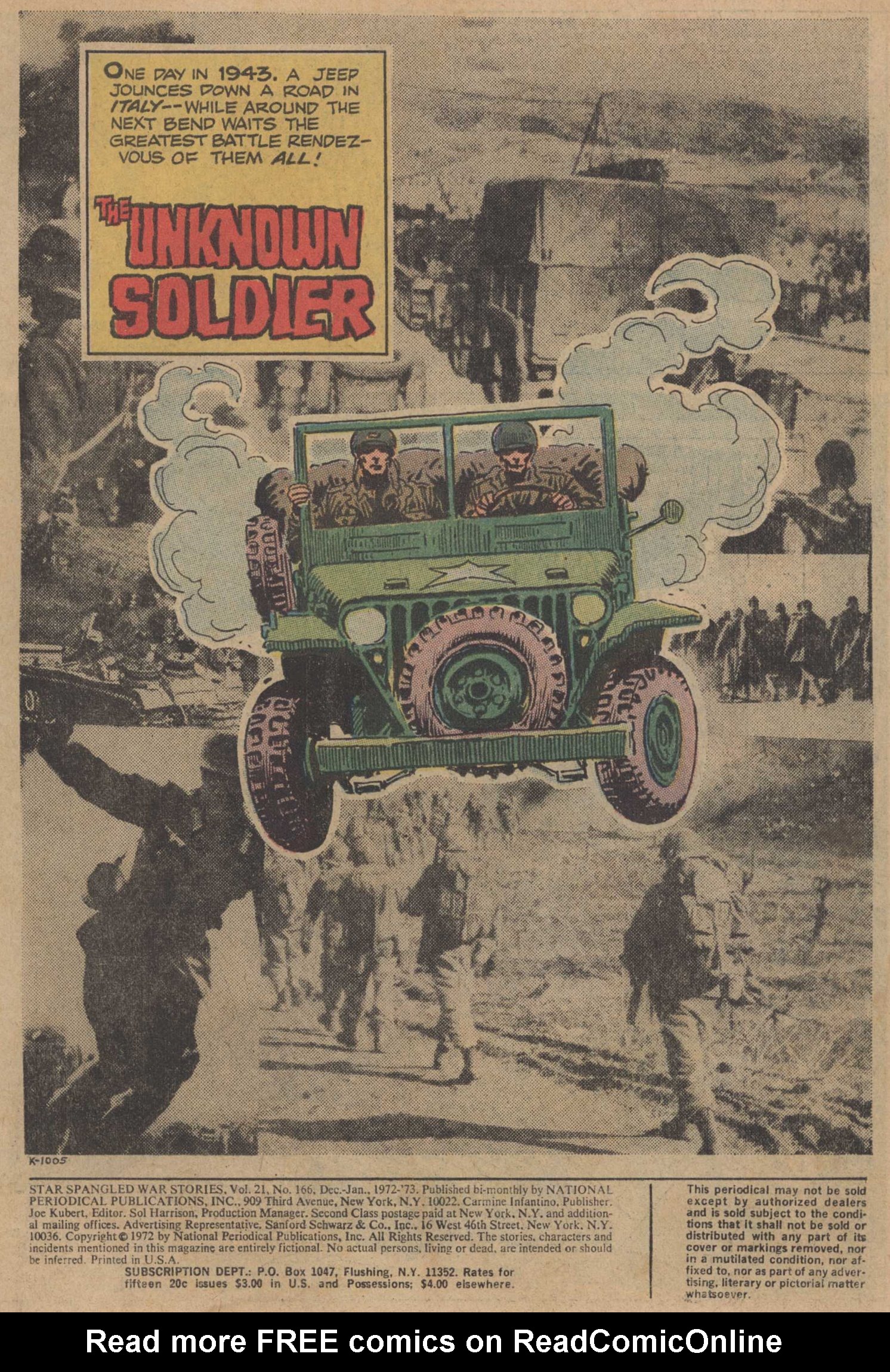 Read online Star Spangled War Stories (1952) comic -  Issue #166 - 3