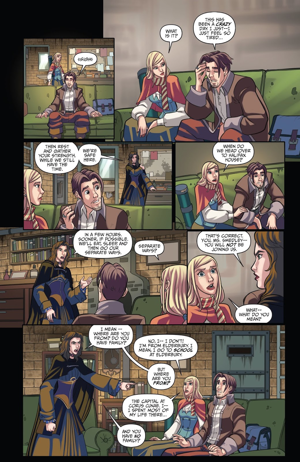 <{ $series->title }} issue 3 - Page 27