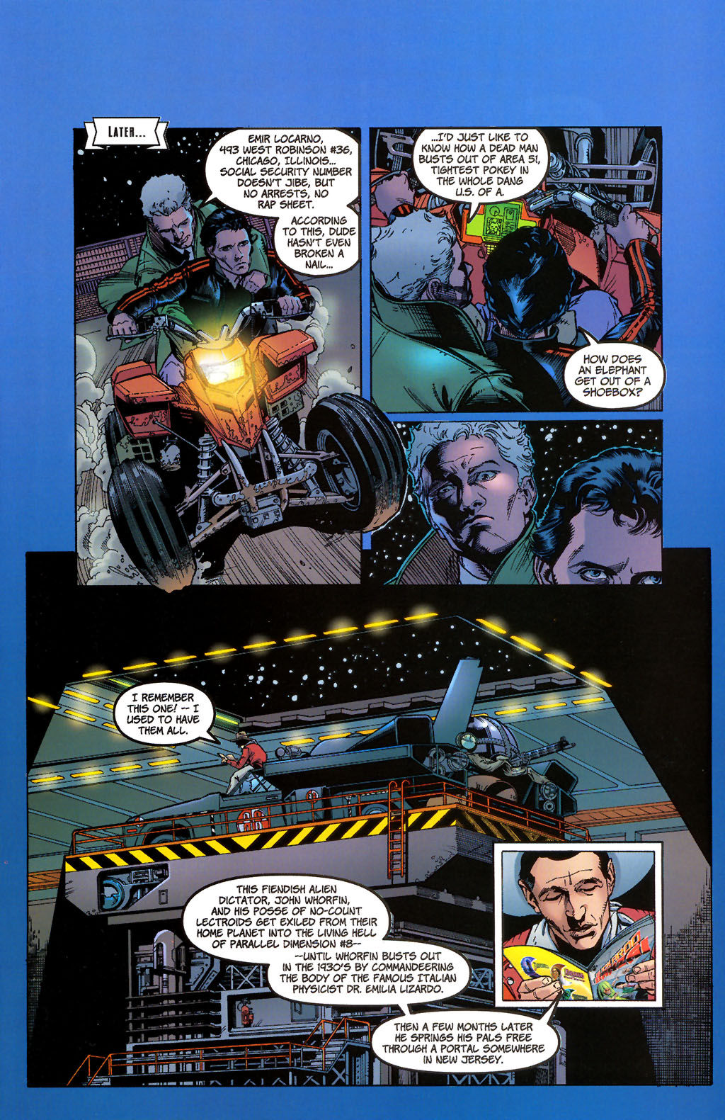 Read online Buckaroo Banzai: Return of the Screw (2006) comic -  Issue #1 - 15