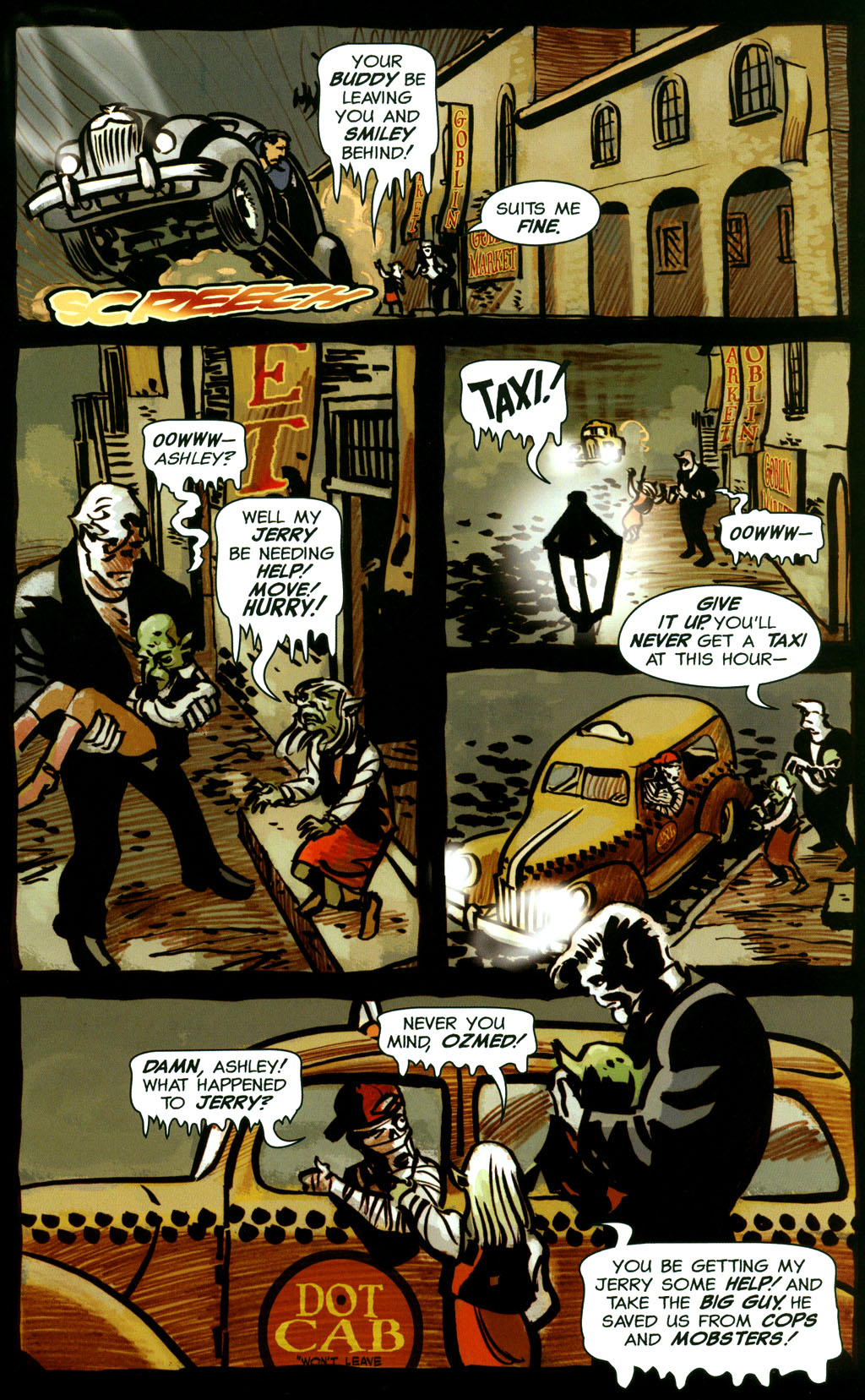 Read online Frankenstein Mobster comic -  Issue #4 - 9