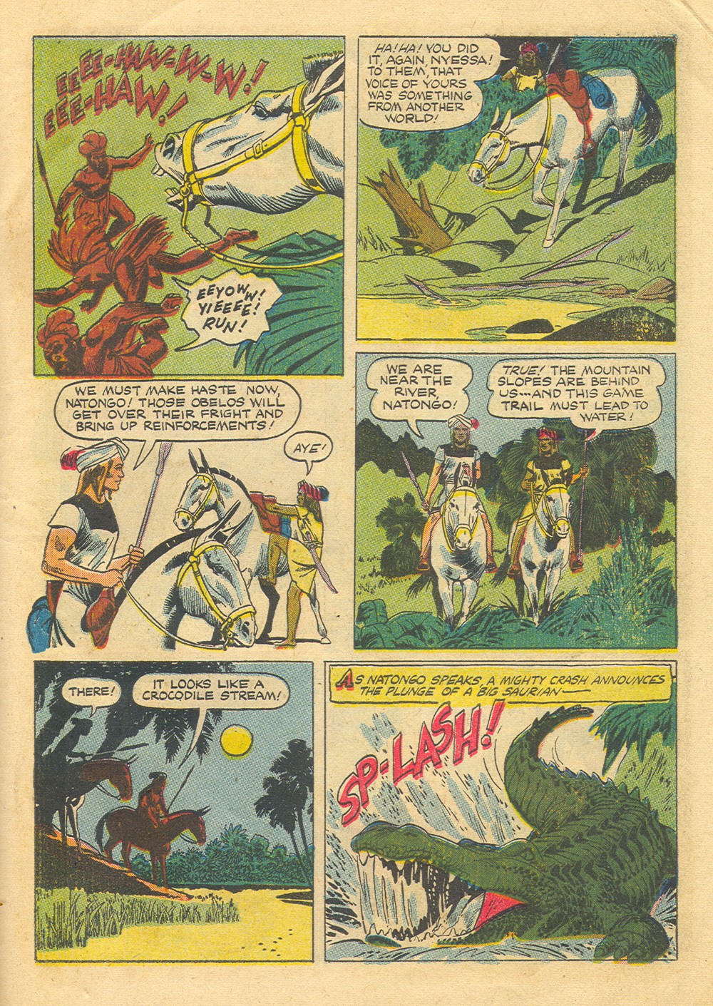 Read online Tarzan (1948) comic -  Issue #64 - 31