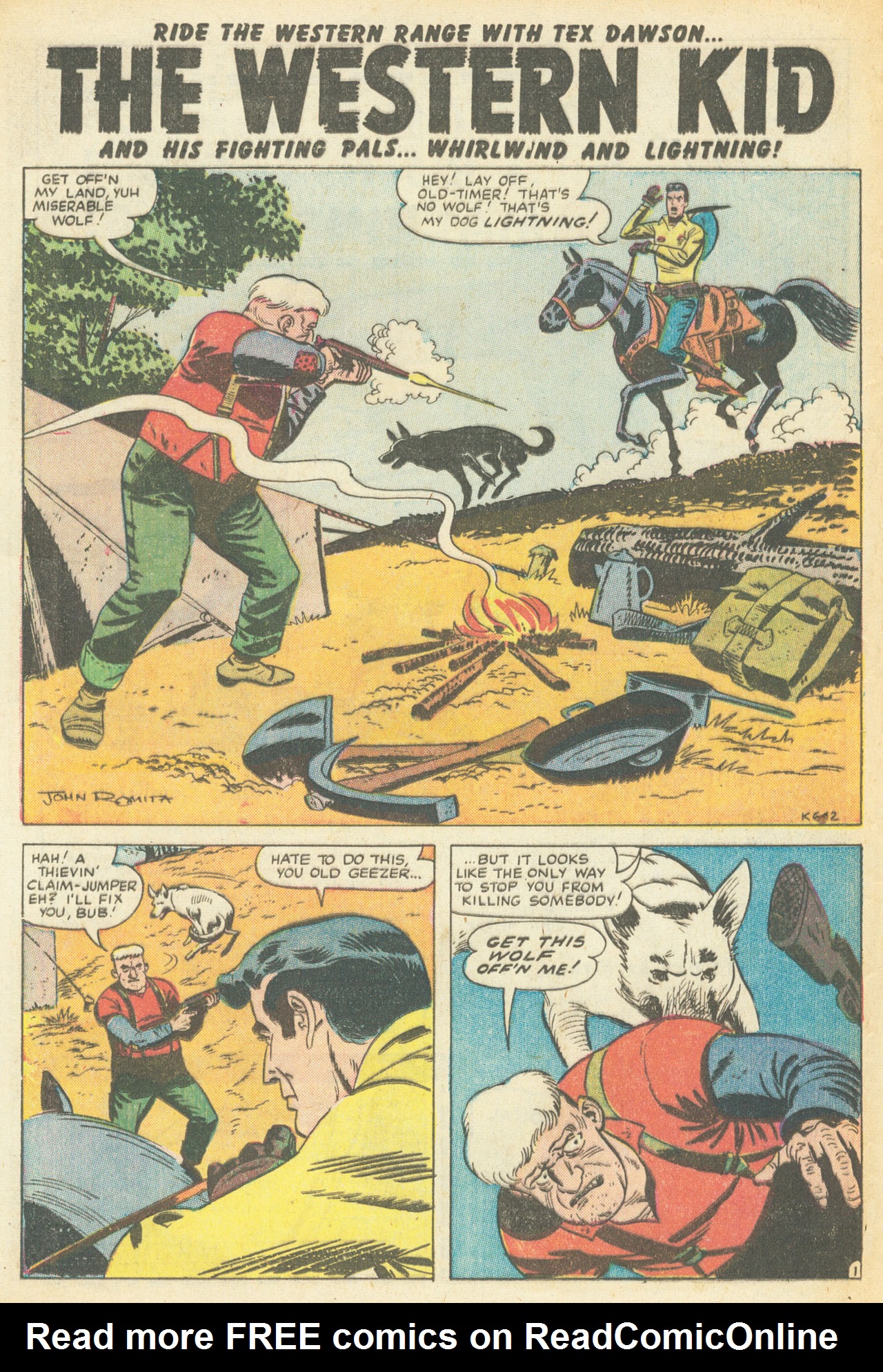 Read online Western Kid comic -  Issue #13 - 16