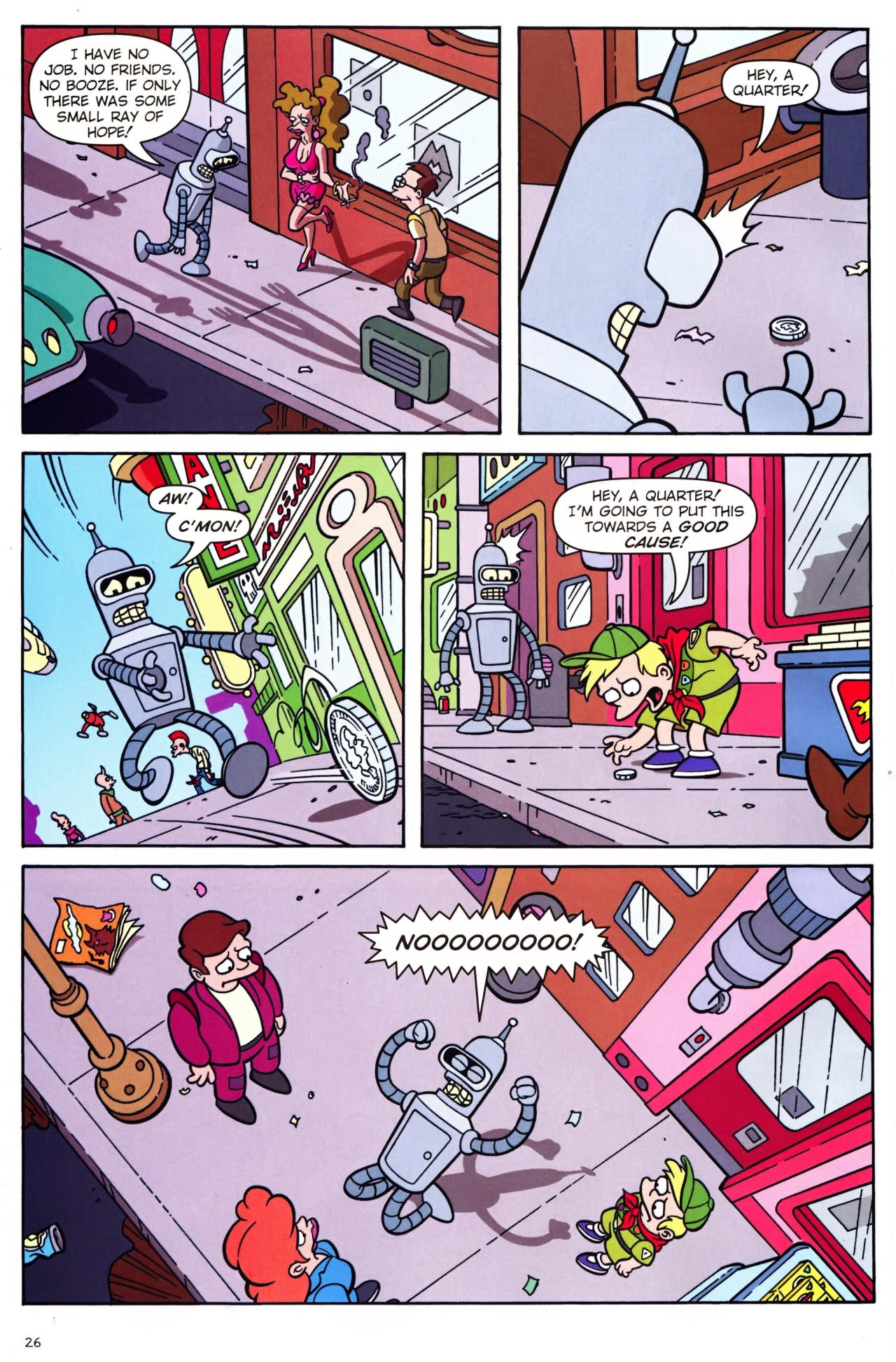 Read online Futurama Comics comic -  Issue #37 - 21