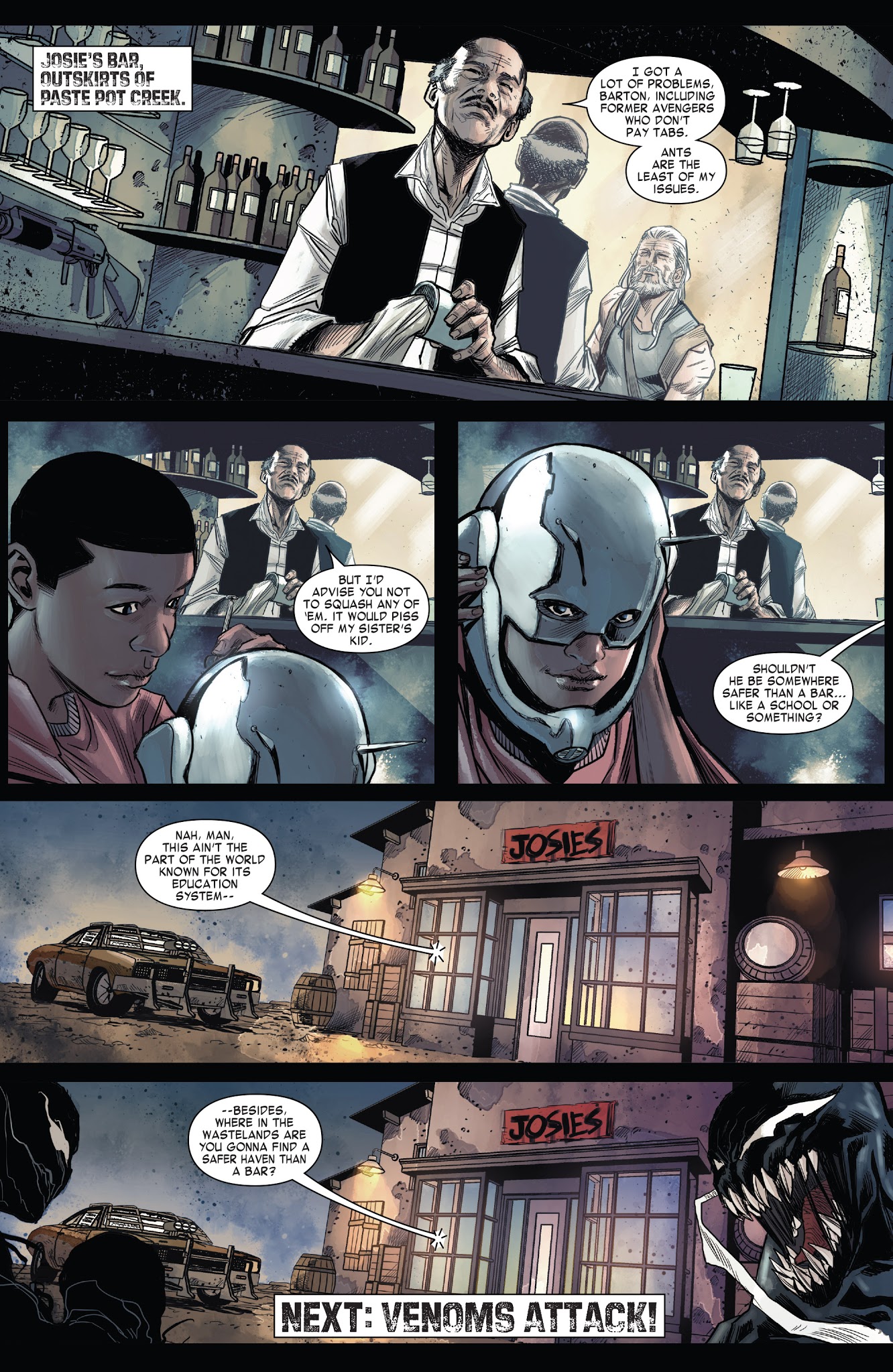 Read online Old Man Hawkeye comic -  Issue #4 - 22