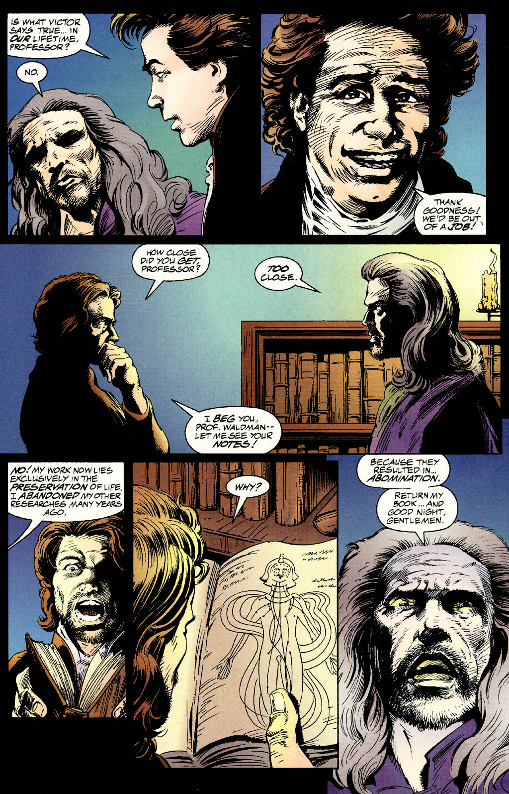 Read online Mary Shelley's Frankenstein comic -  Issue #1 - 18