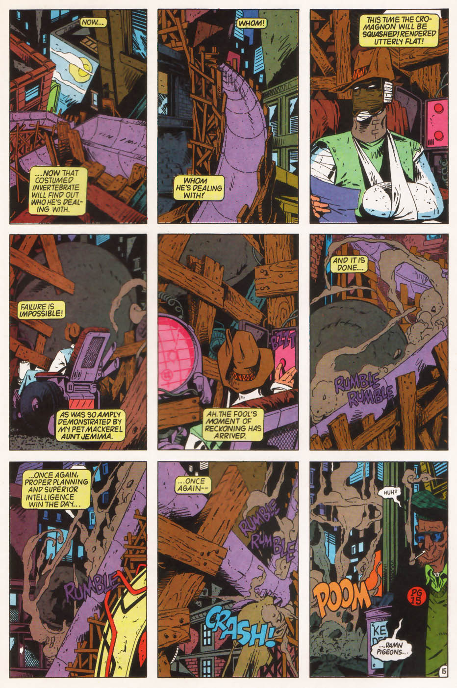 Read online Heckler comic -  Issue #4 - 16