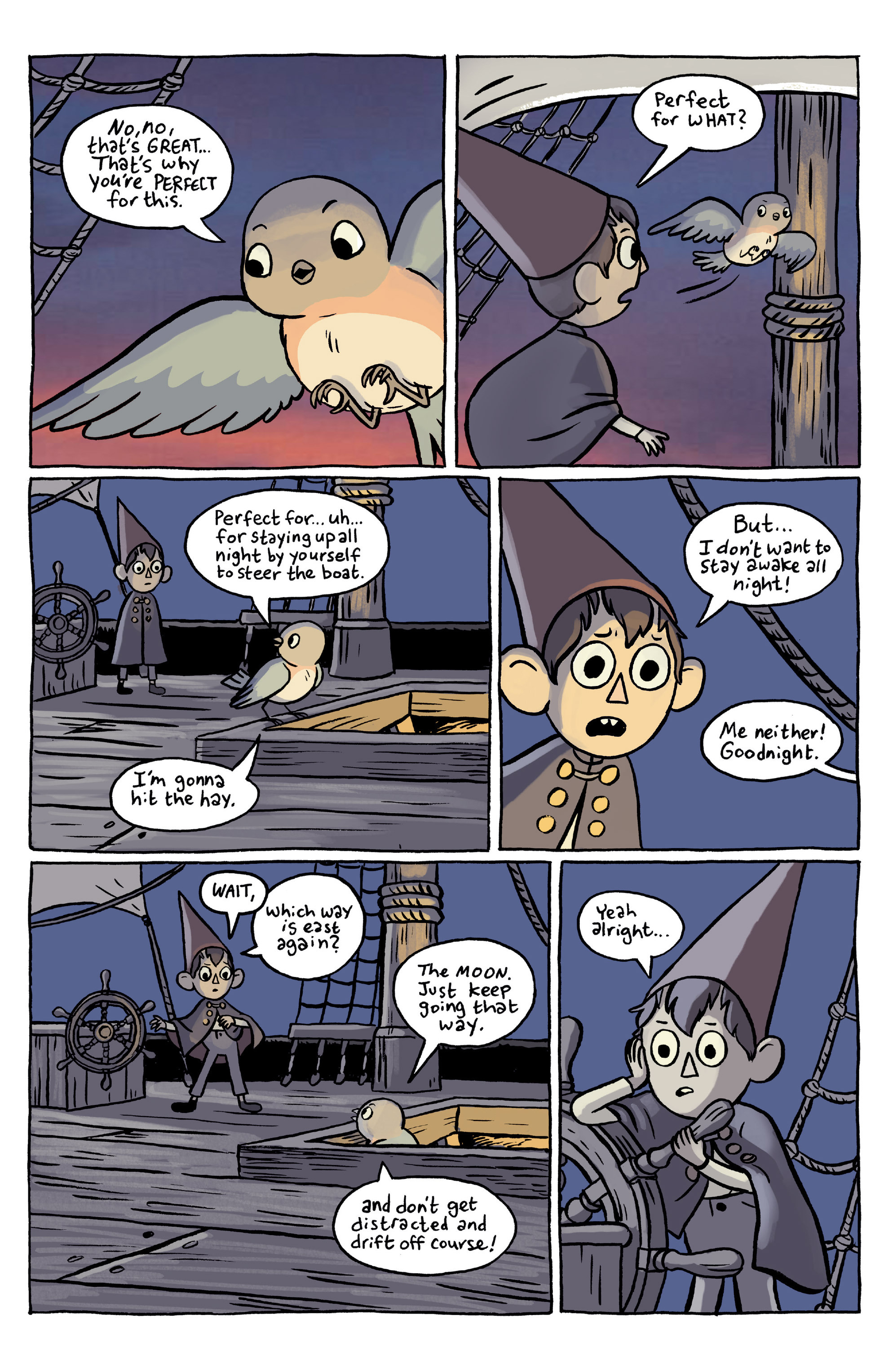 Read online Over the Garden Wall (2015) comic -  Issue # _Special - 22