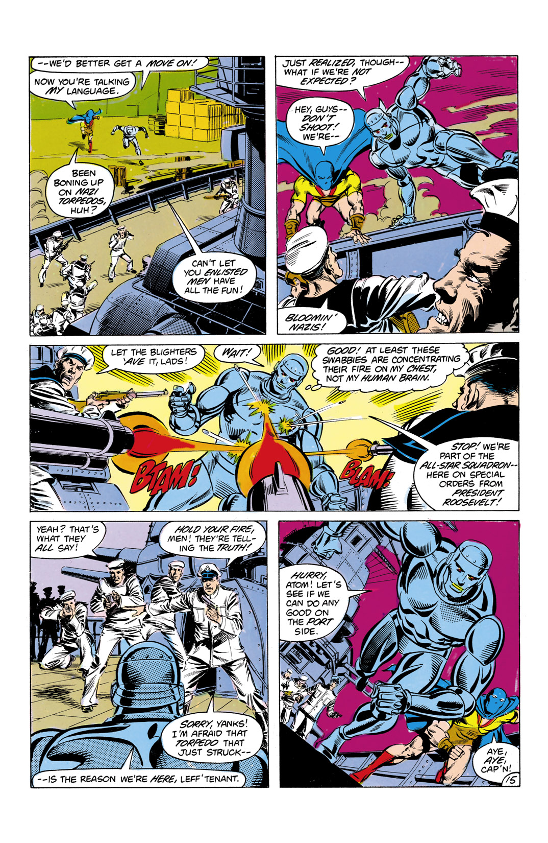 Read online All-Star Squadron comic -  Issue #7 - 16