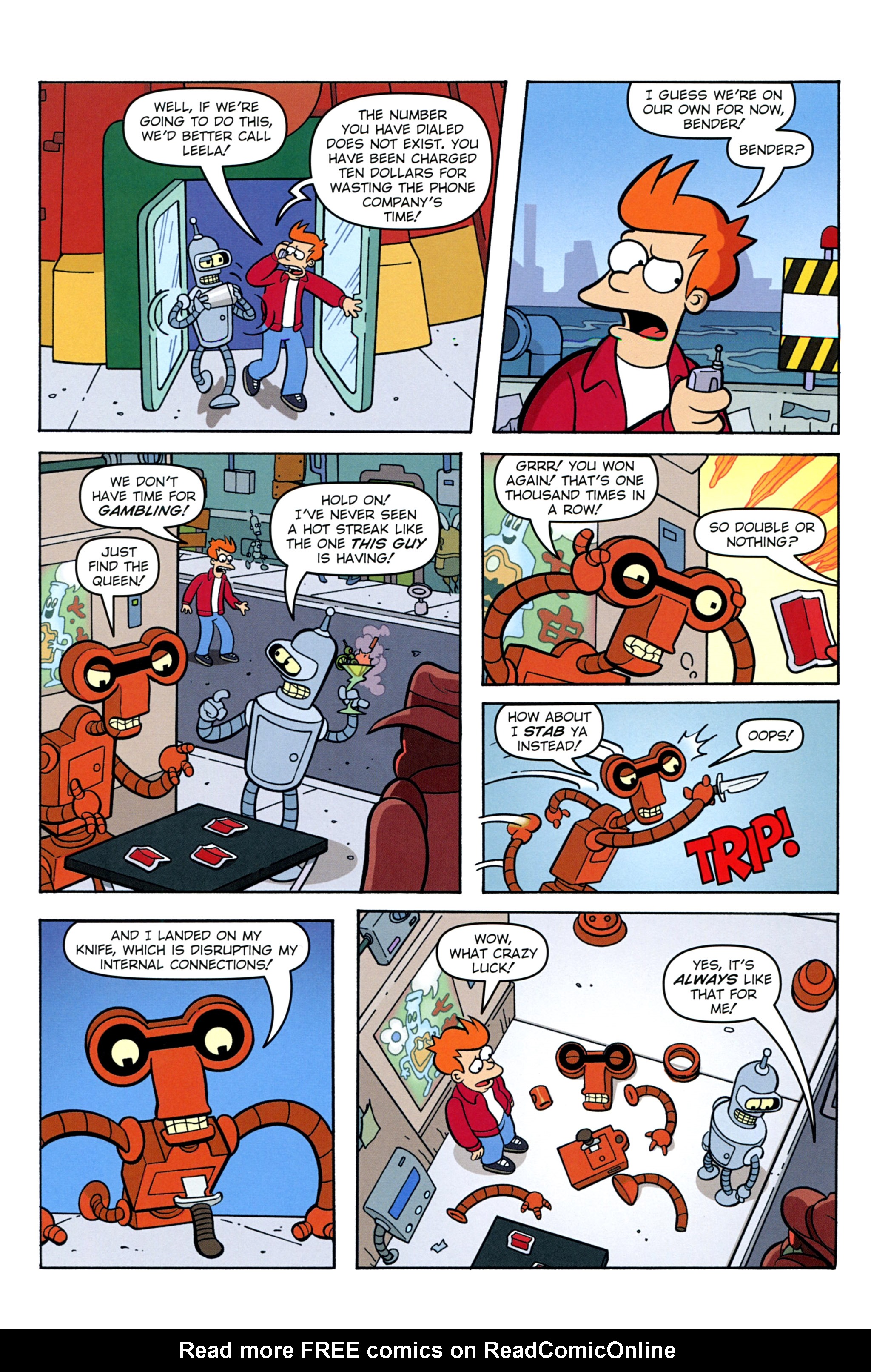 Read online Futurama Comics comic -  Issue #74 - 5