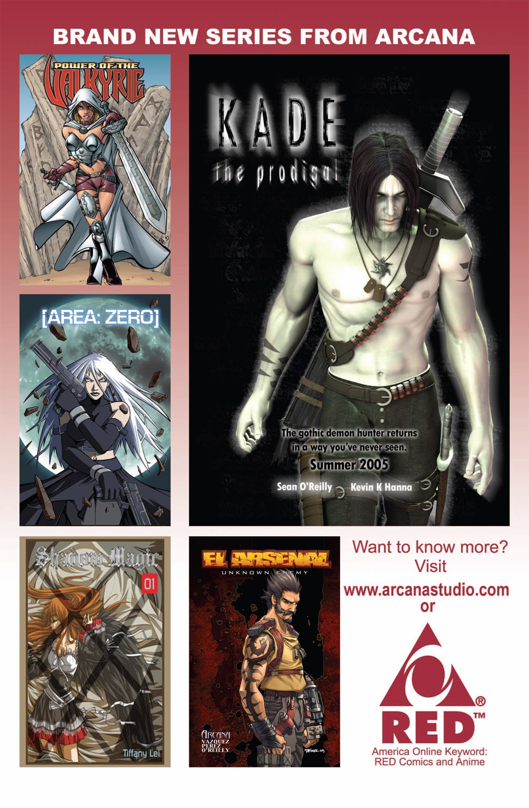 Read online Arcana Studio Presents: Free Comic Book Day comic -  Issue #2005 - 33