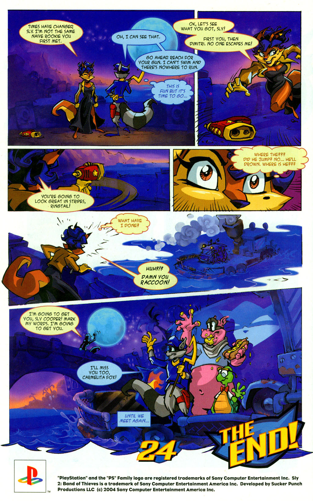 Read online The Adventures of Sly Cooper comic -  Issue #1 - 26