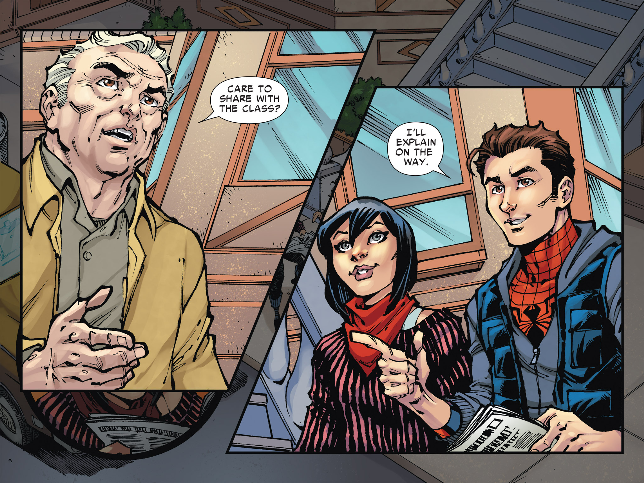 Read online The Amazing Spider-Man & Silk: The Spider(fly) Effect (Infinite Comics) comic -  Issue #4 - 63