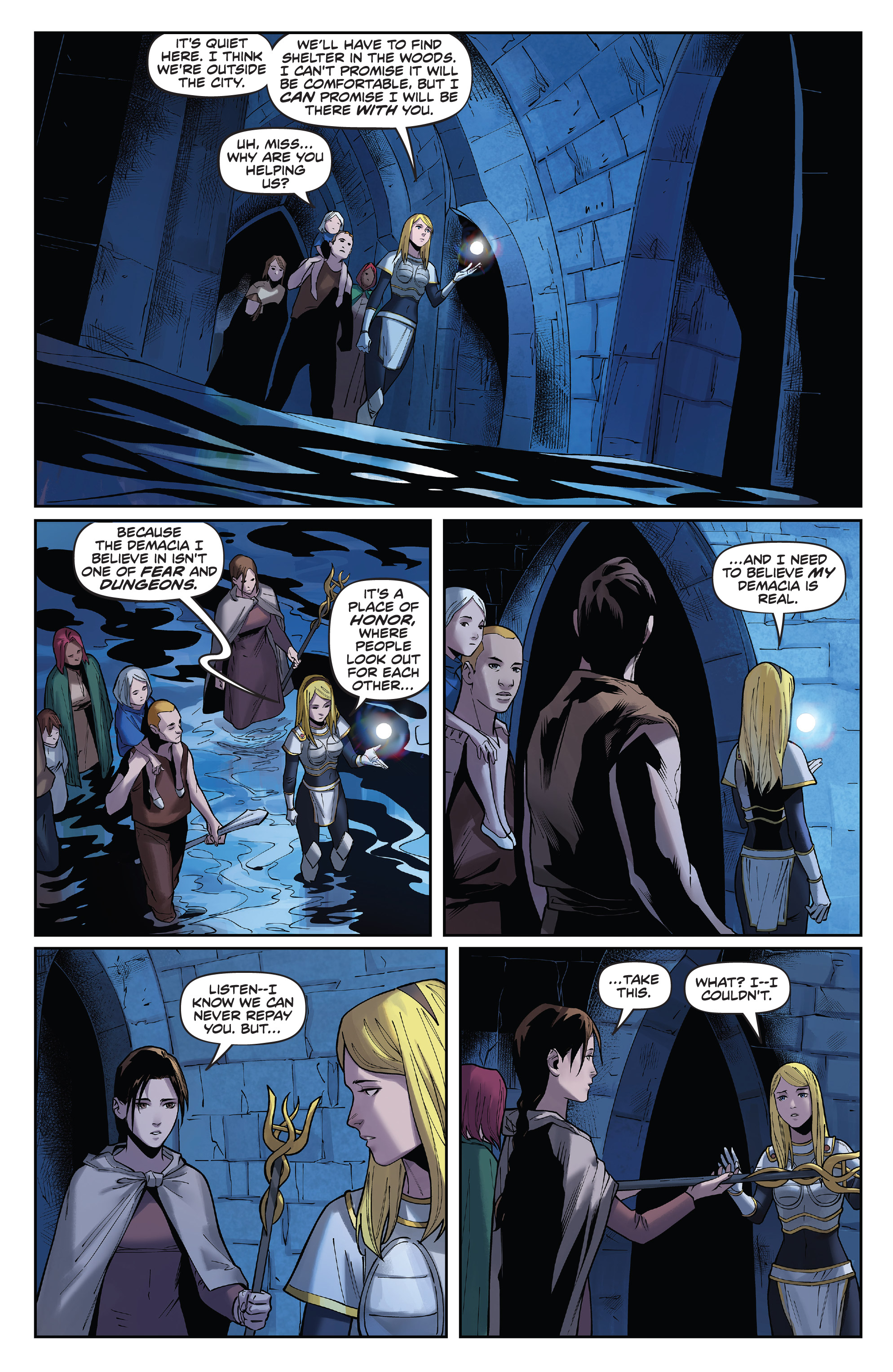 Read online League of Legends: Lux comic -  Issue #5 - 16