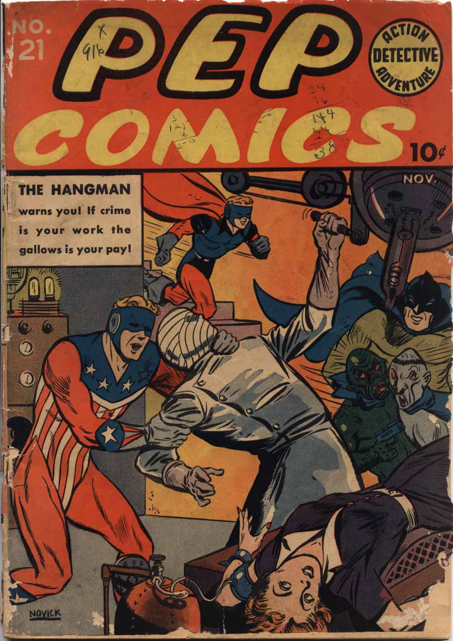 Read online Pep Comics comic -  Issue #21 - 1