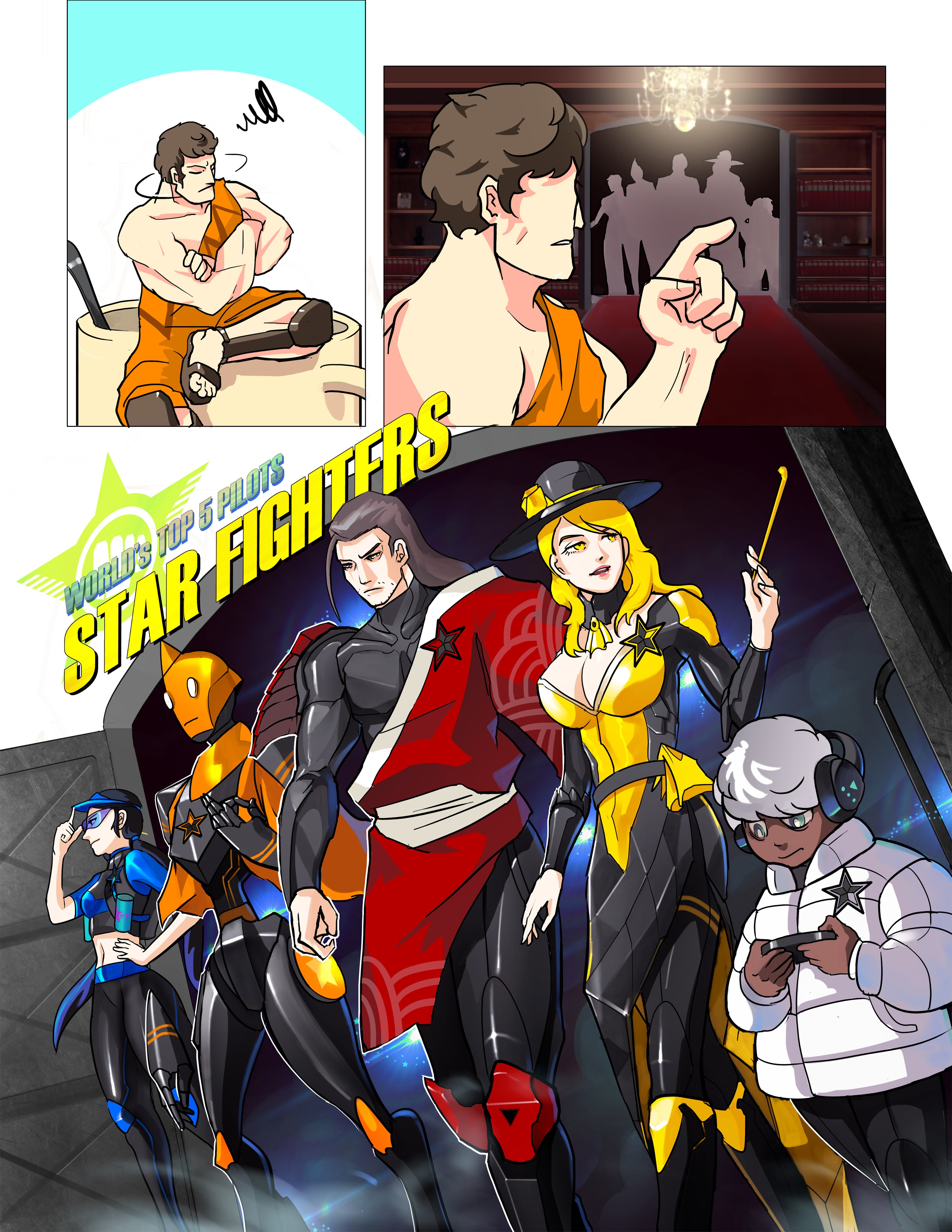 Read online Starpunch Girl comic -  Issue #5 - 4