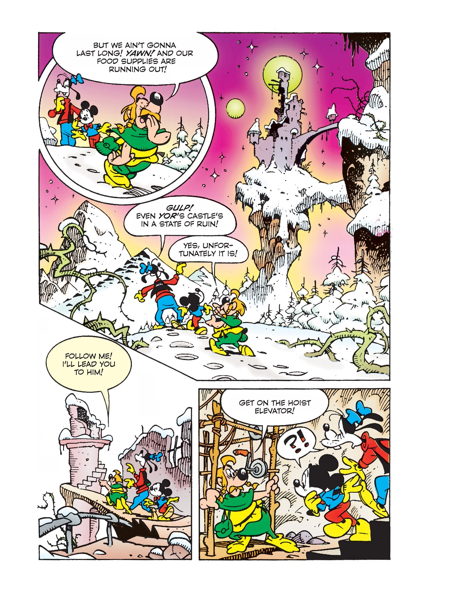 Read online Mickey Mouse and the Sleeping Beauty in the Stars comic -  Issue #1 - 17