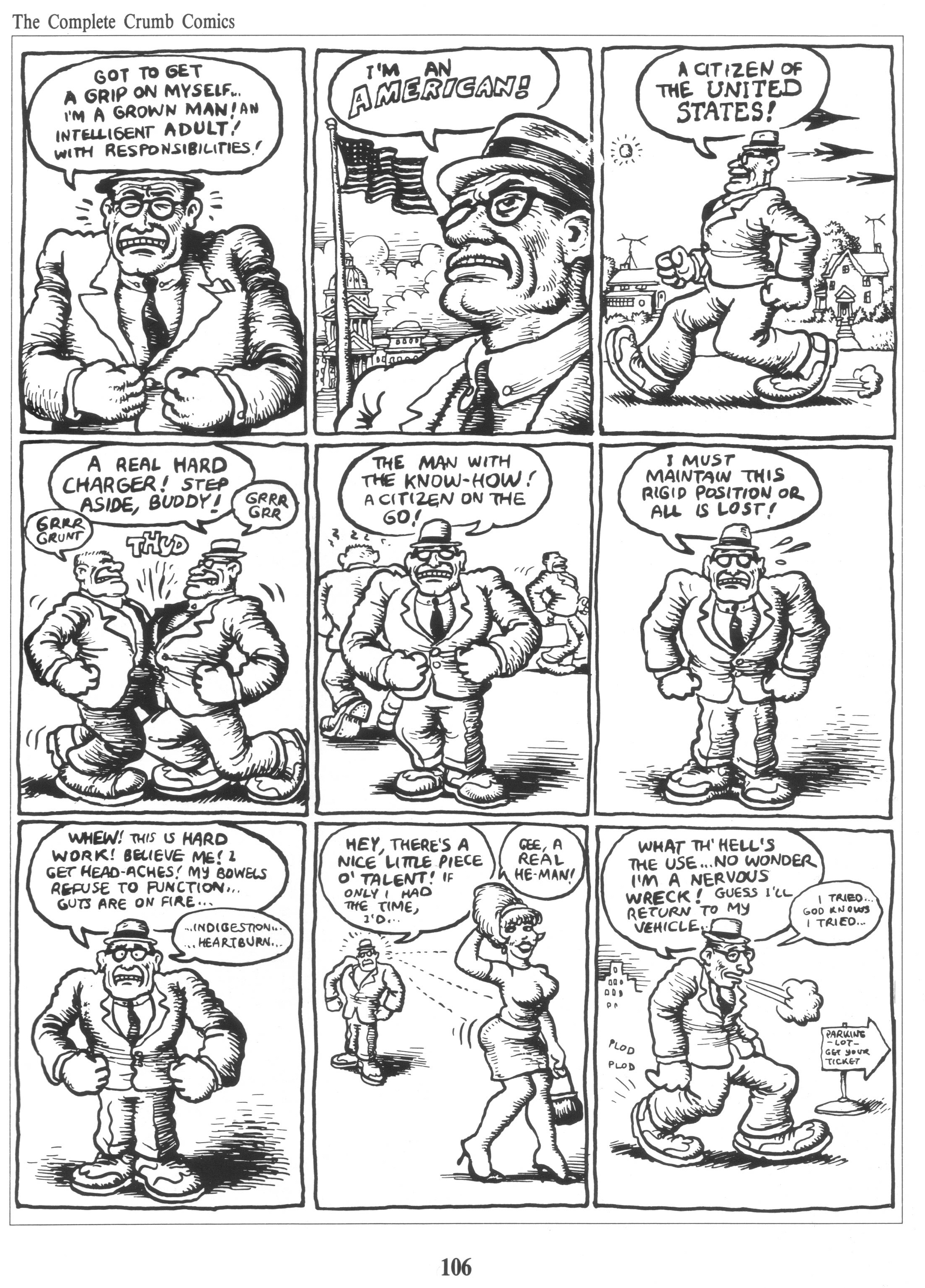 Read online The Complete Crumb Comics comic -  Issue # TPB 4 - 121