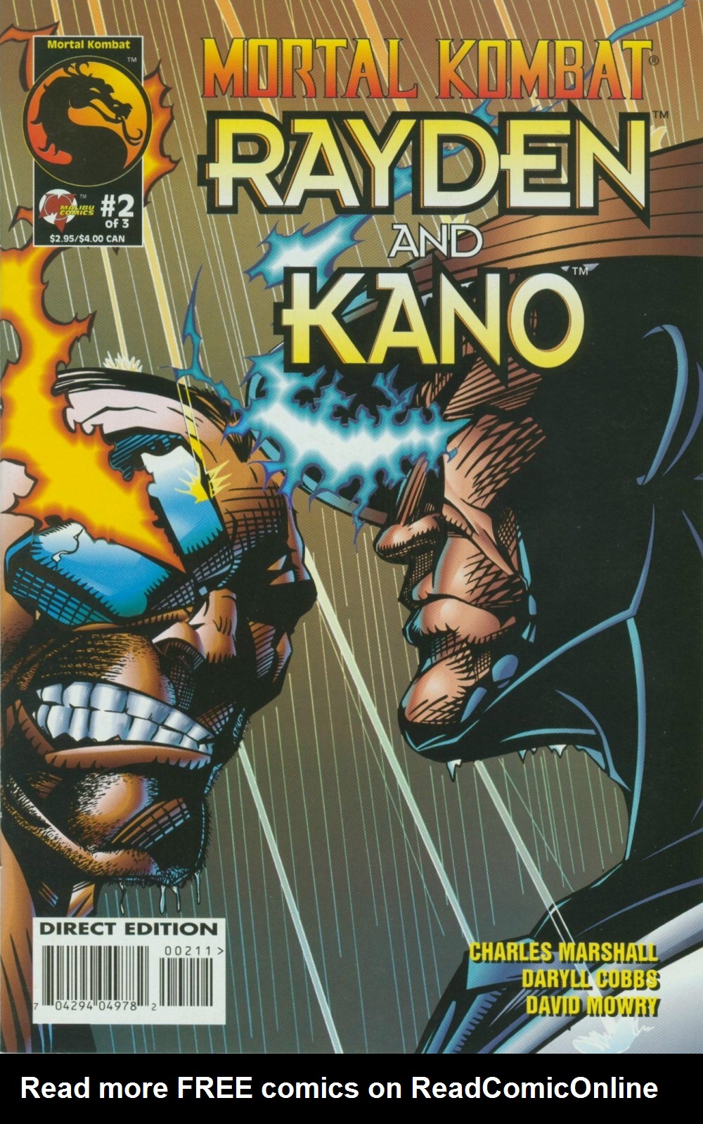 Read online Mortal Kombat: Rayden & Kano comic -  Issue #2 - 1