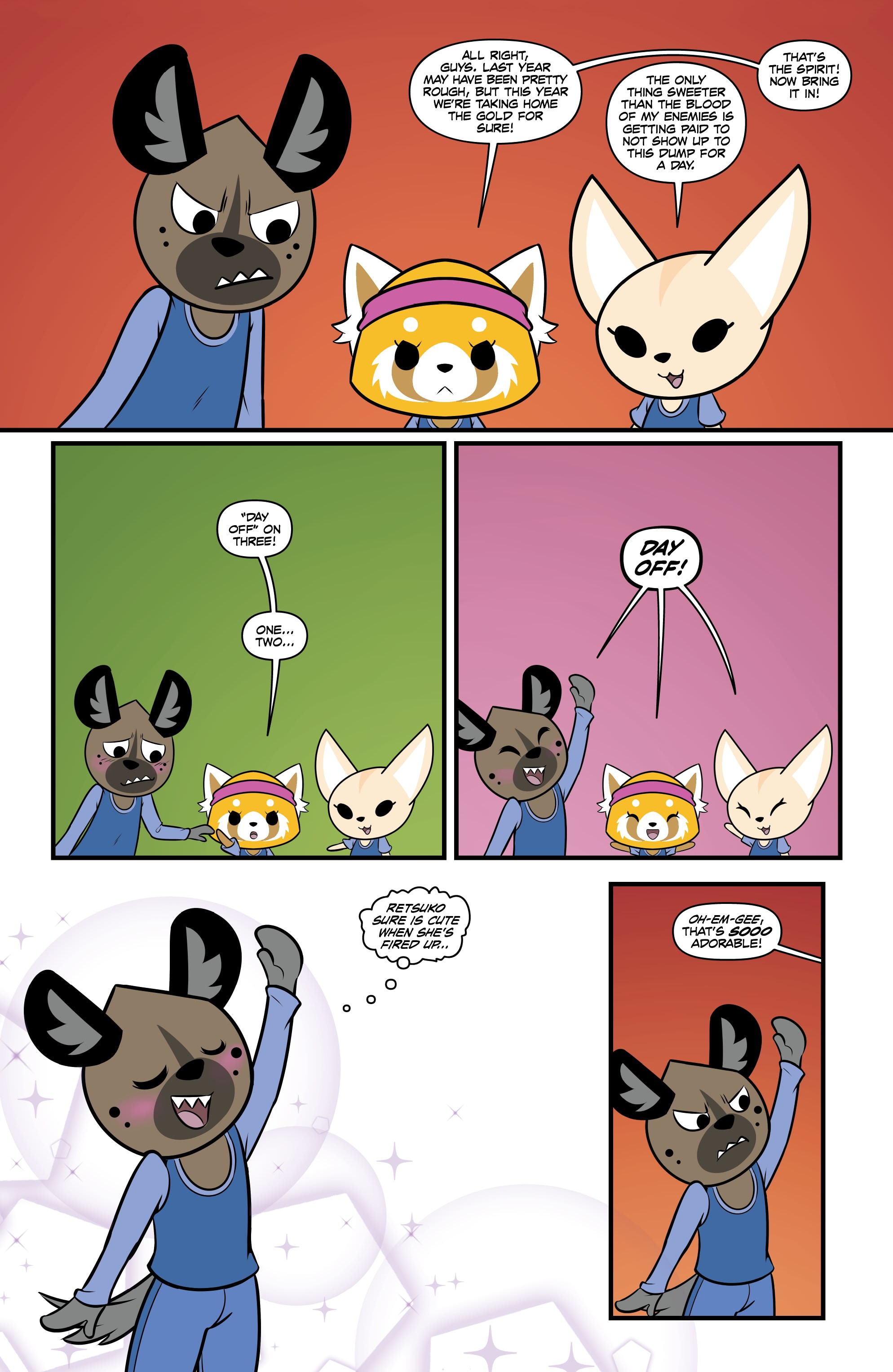 Read online Aggretsuko comic -  Issue #6 - 5