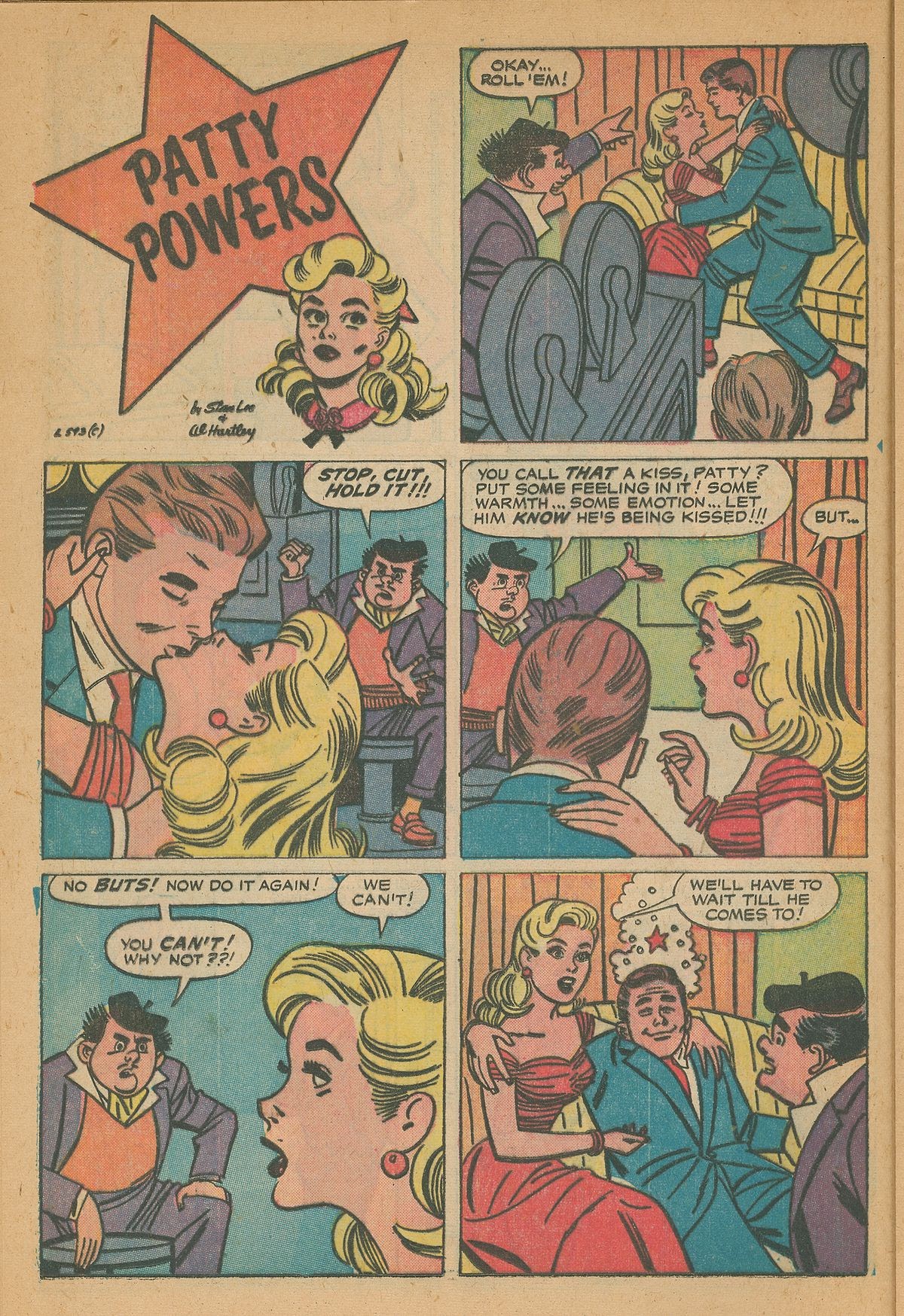 Read online Sherry the Showgirl (1957) comic -  Issue #5 - 16