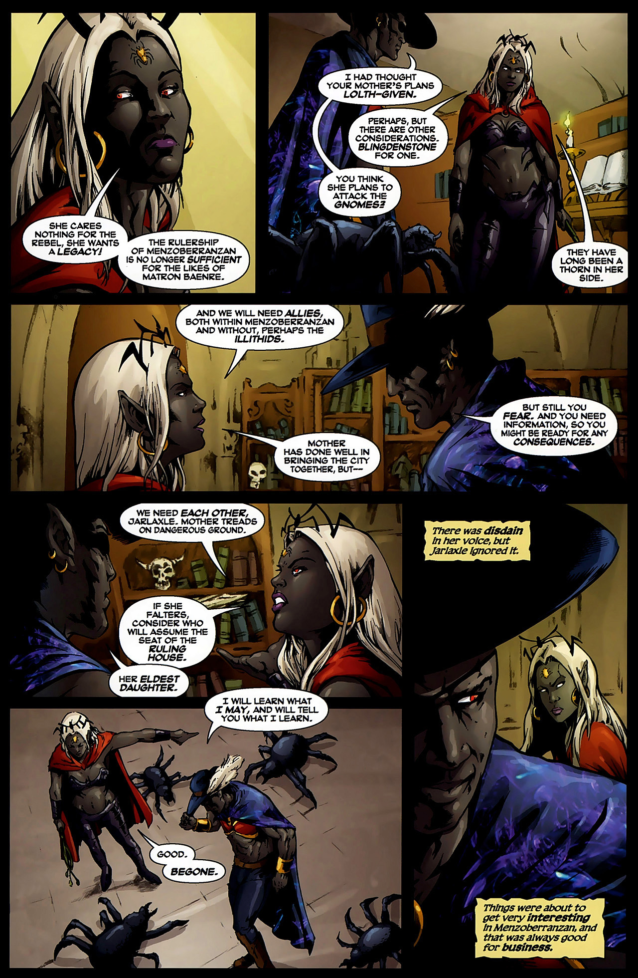 Read online Forgotten Realms: Starless Night comic -  Issue # Full - 12