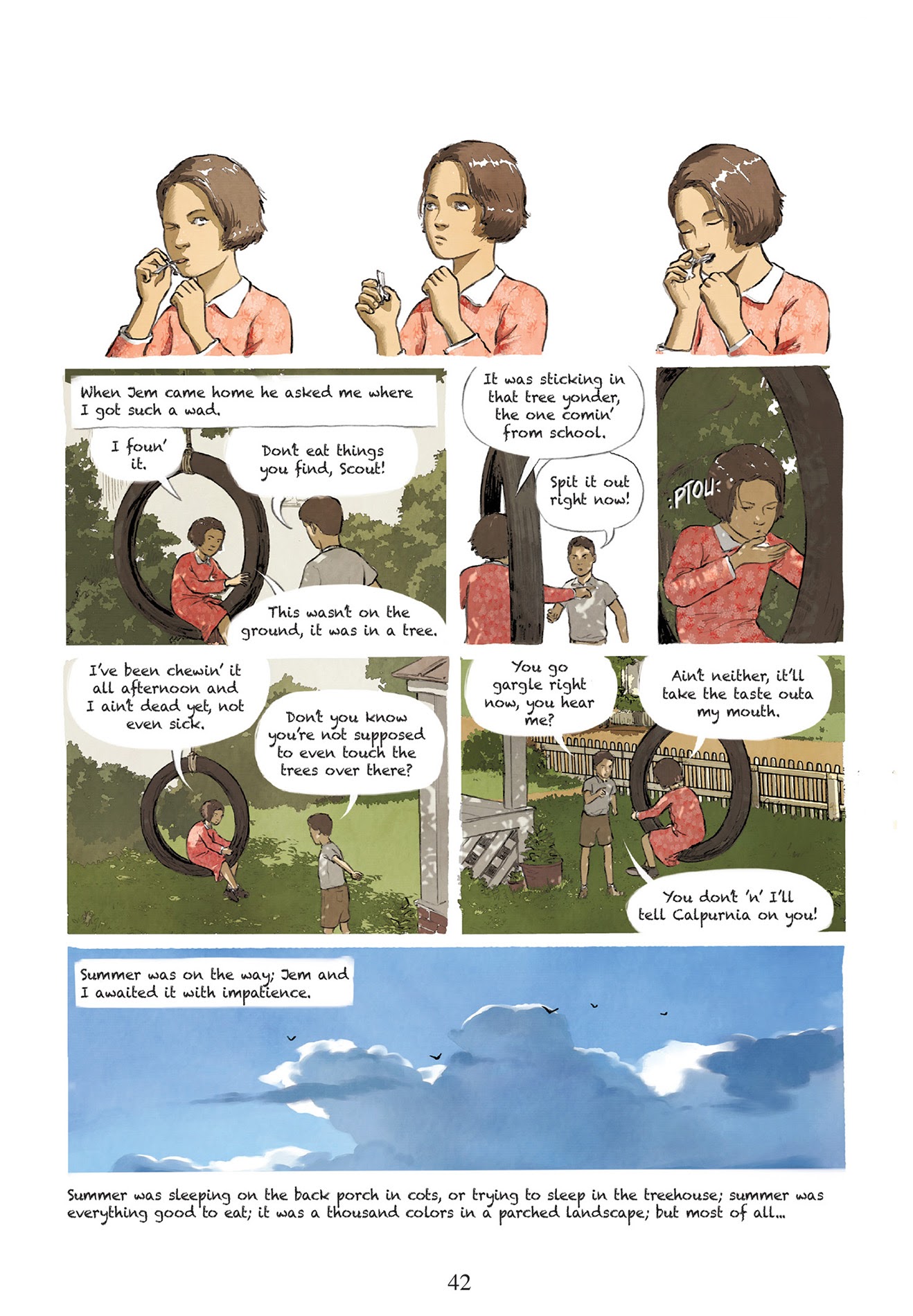 Read online To Kill a Mockingbird: A Graphic Novel comic -  Issue # TPB (Part 1) - 50