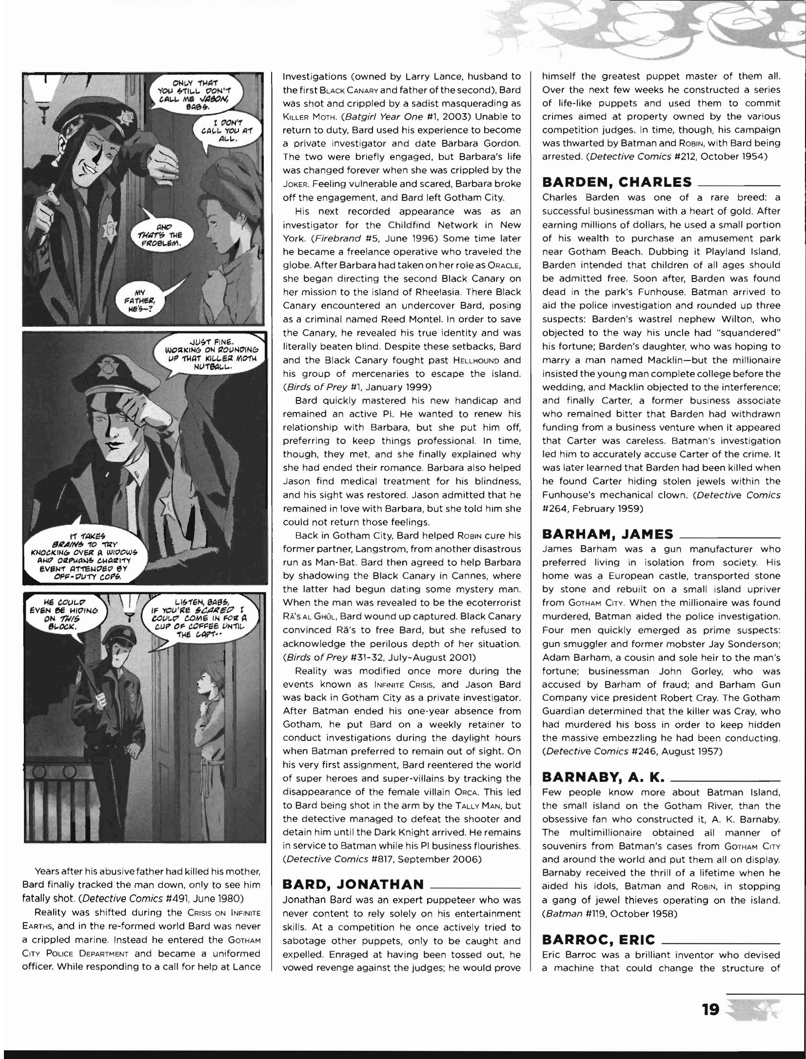 Read online The Essential Batman Encyclopedia comic -  Issue # TPB (Part 1) - 30