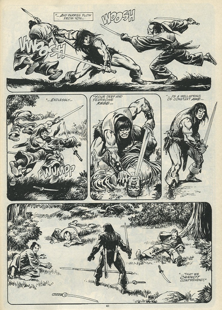 Read online The Savage Sword Of Conan comic -  Issue #184 - 43