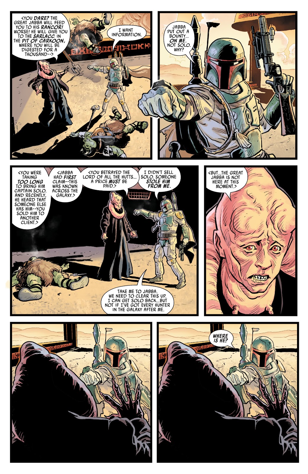 Star Wars: War of the Bounty Hunters issue 1 - Page 20