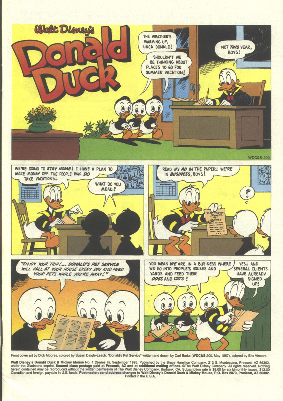 Read online Walt Disney's Donald Duck and Mickey Mouse comic -  Issue #1 - 3