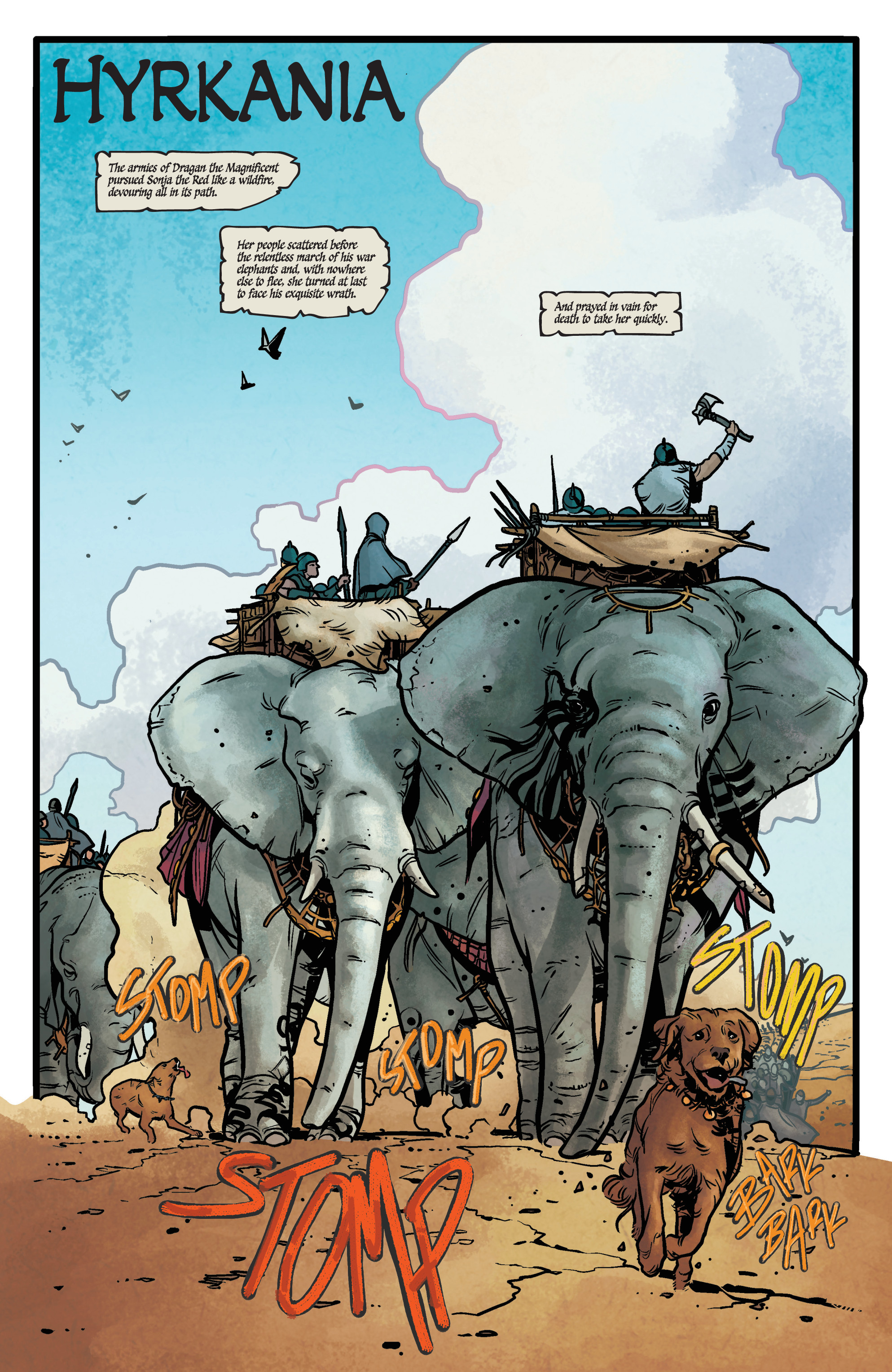 Read online Red Sonja (2019) comic -  Issue #5 - 7