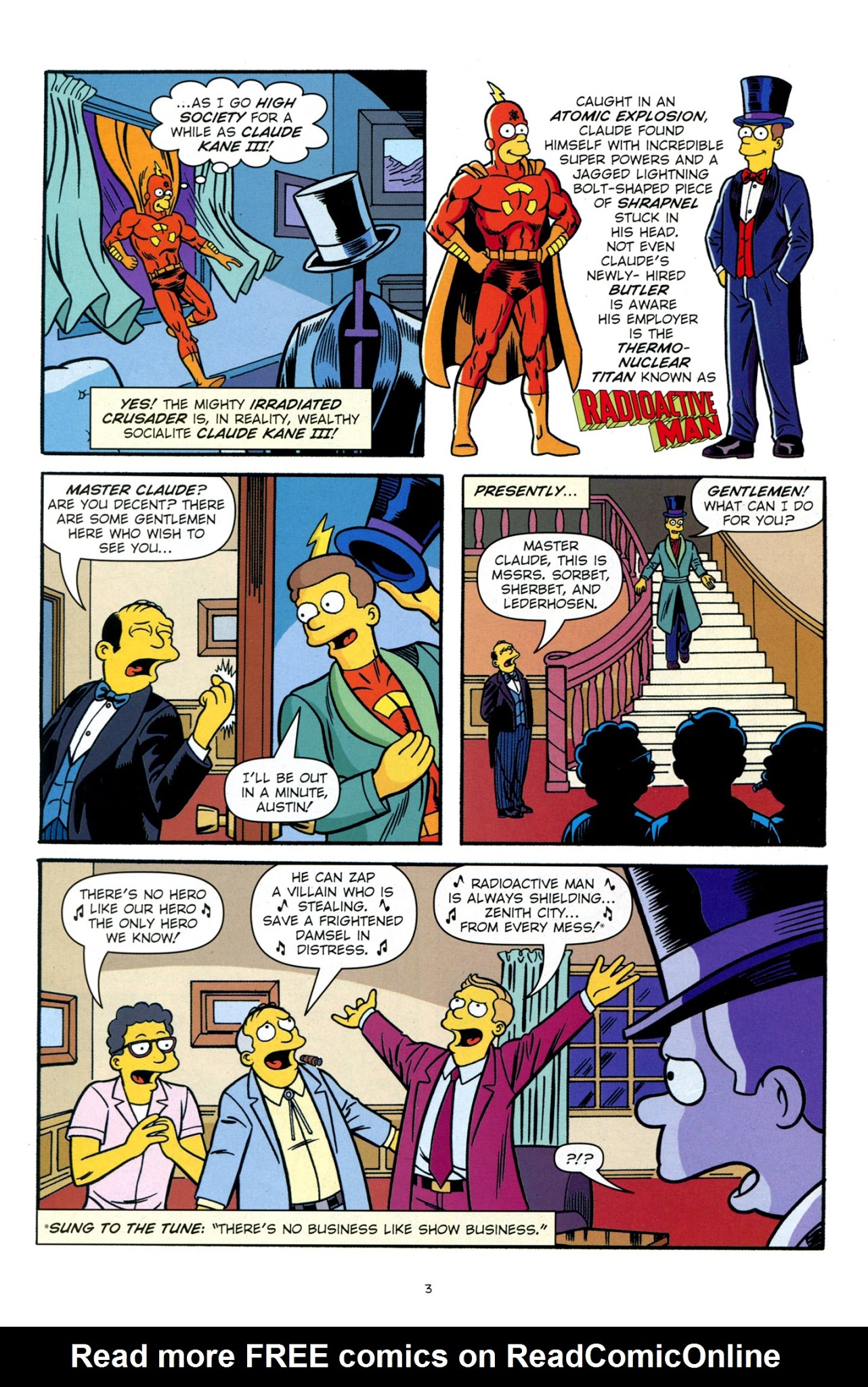 Read online Bongo Comics Presents Simpsons Super Spectacular comic -  Issue #14 - 5