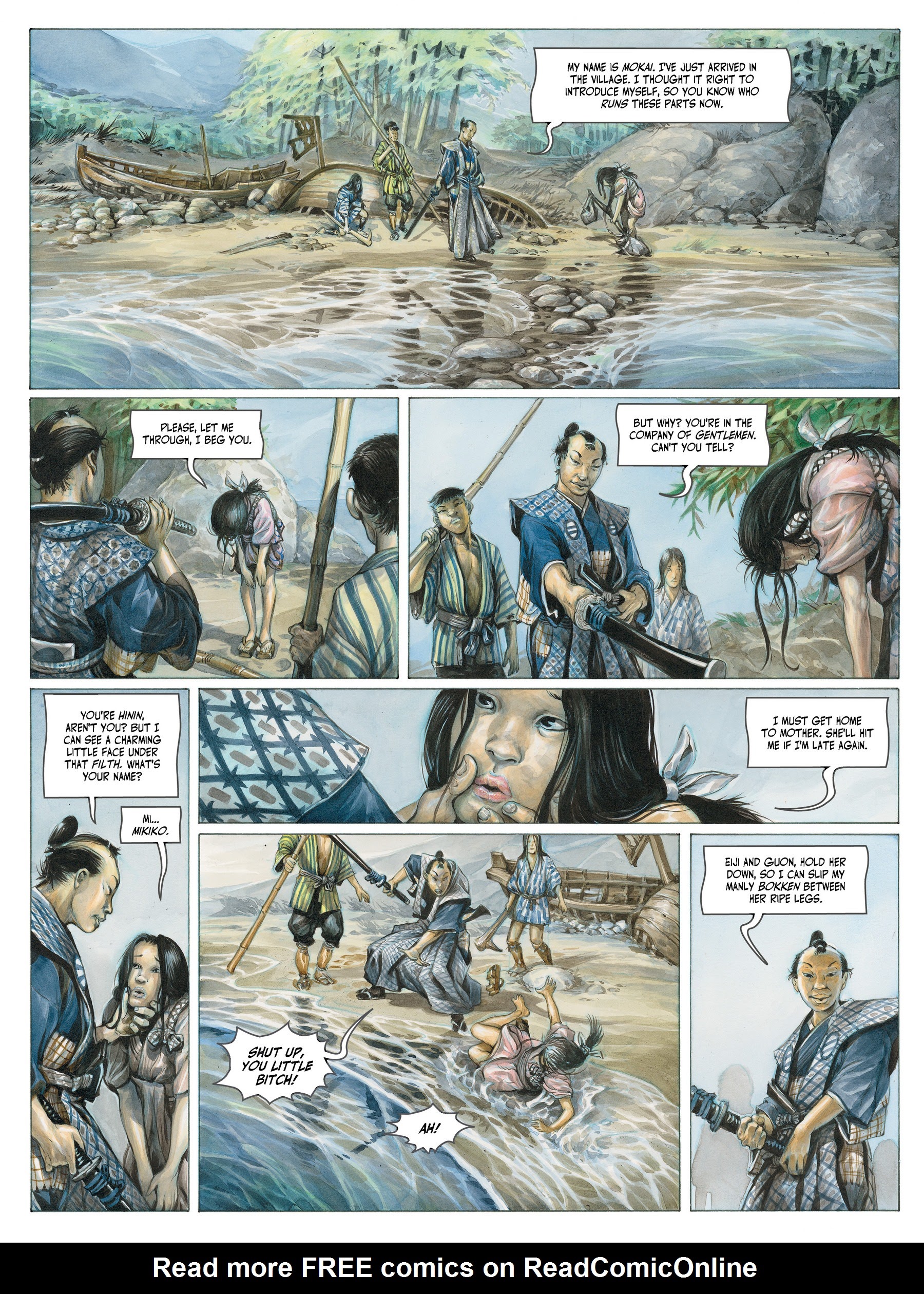 Read online The Mask of Fudo comic -  Issue #1 - 12