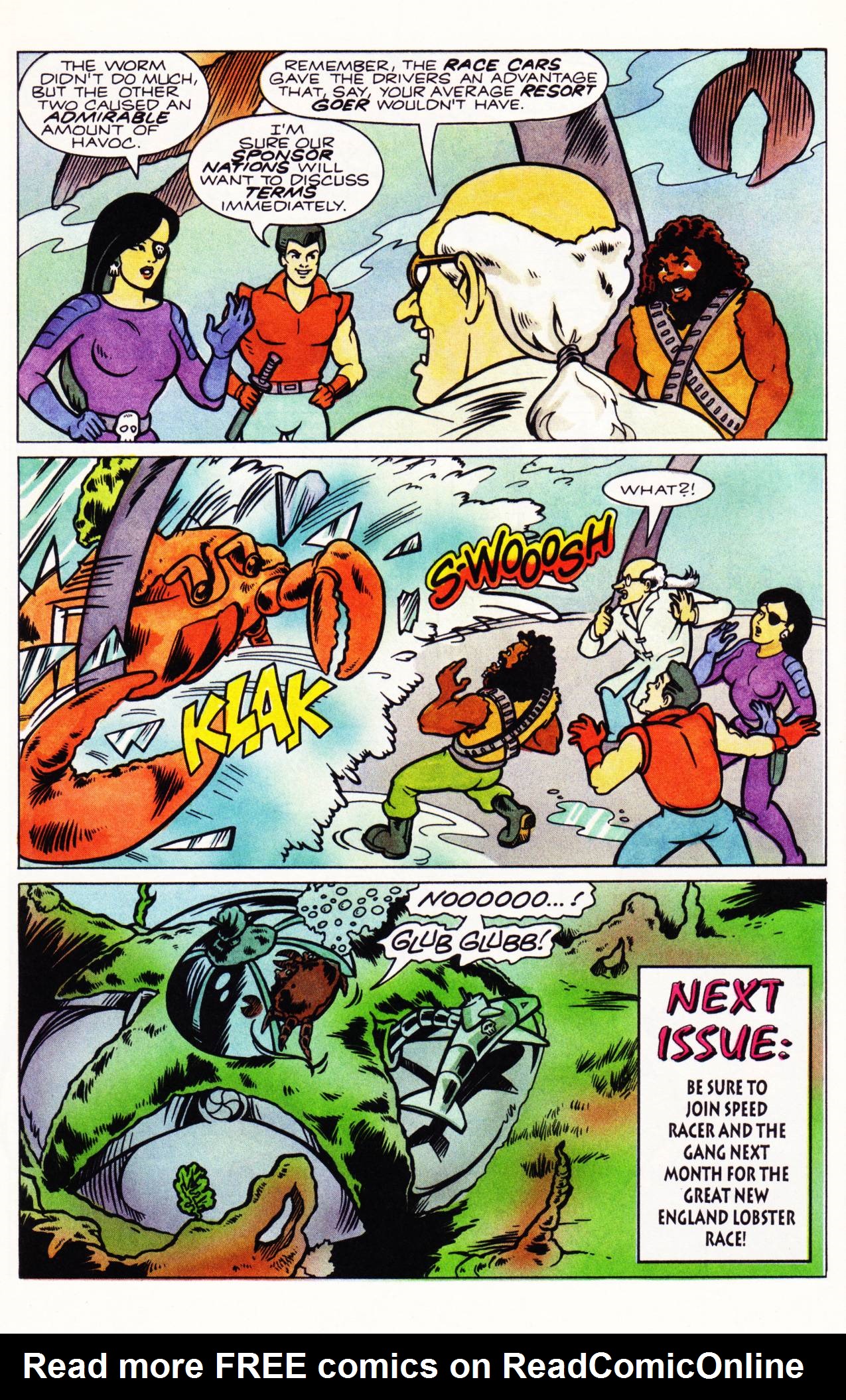 Read online The New Adventures of Speed Racer comic -  Issue #3 - 21