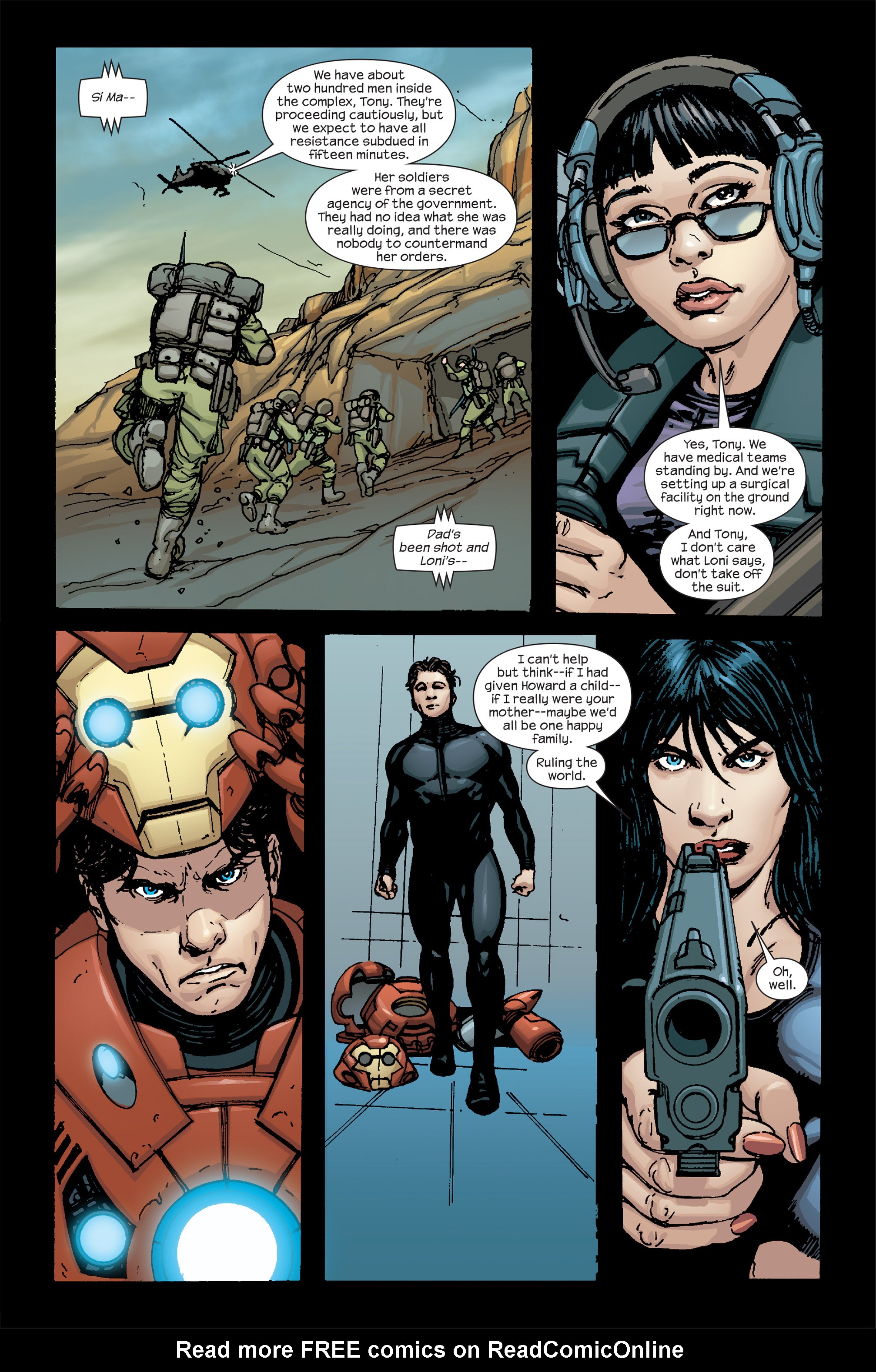 Read online Ultimate Iron Man II comic -  Issue #5 - 22