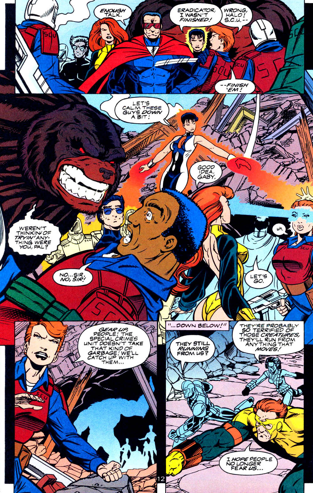 Read online Outsiders (1993) comic -  Issue #12 - 13