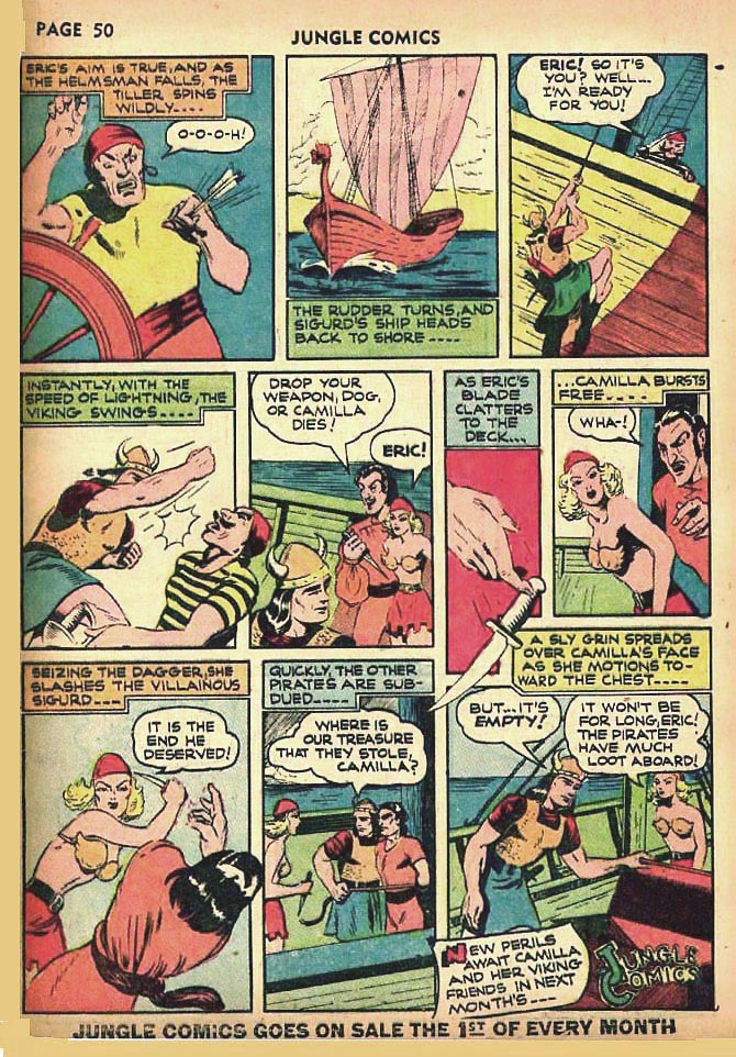 Read online Jungle Comics comic -  Issue #24 - 52