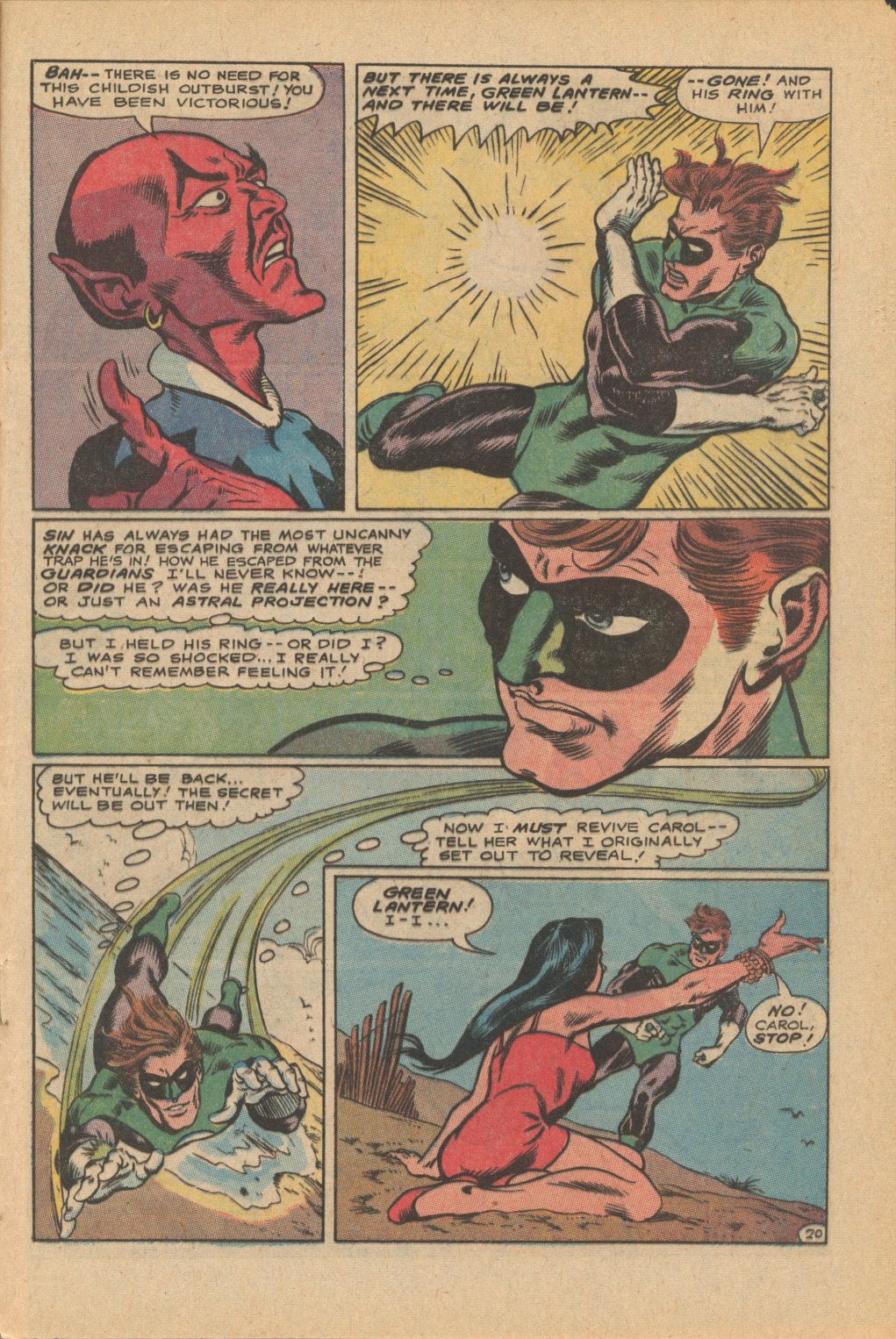 Read online Green Lantern (1960) comic -  Issue #74 - 28