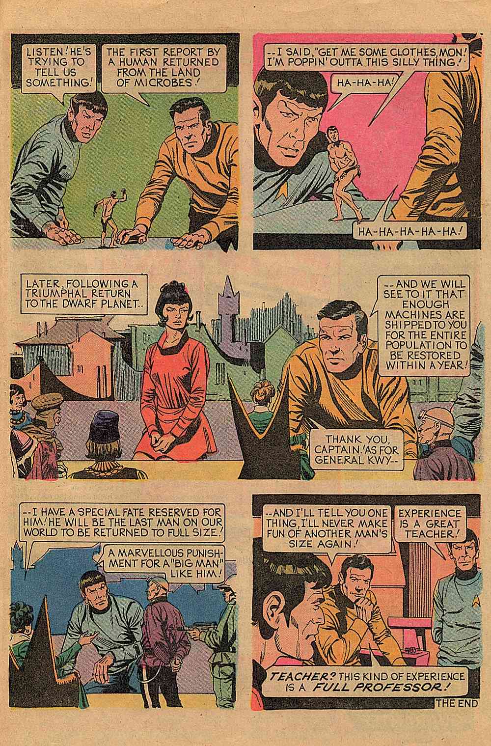 Read online Star Trek (1967) comic -  Issue #25 - 26