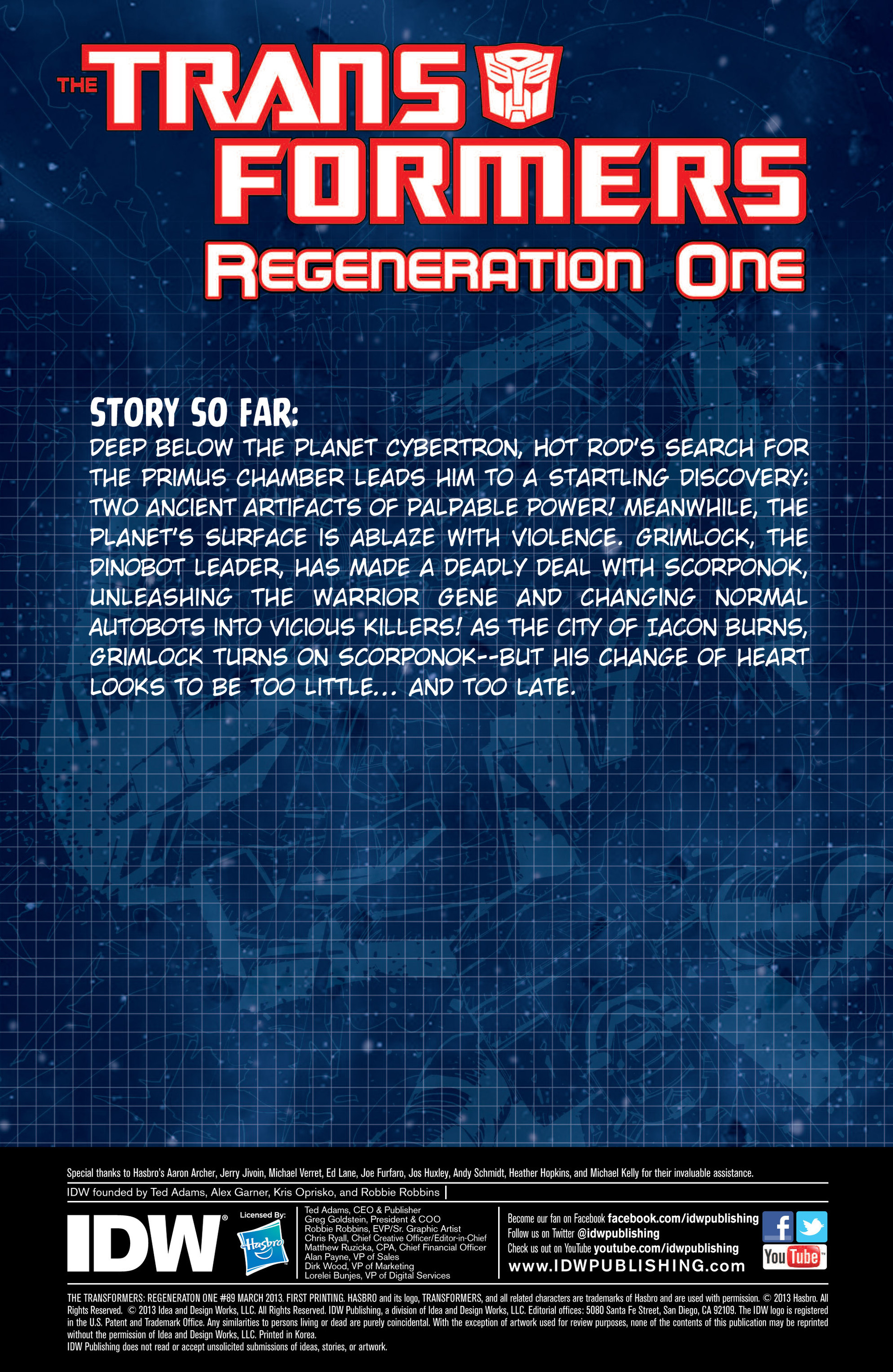 Read online The Transformers: Regeneration One comic -  Issue #89 - 3