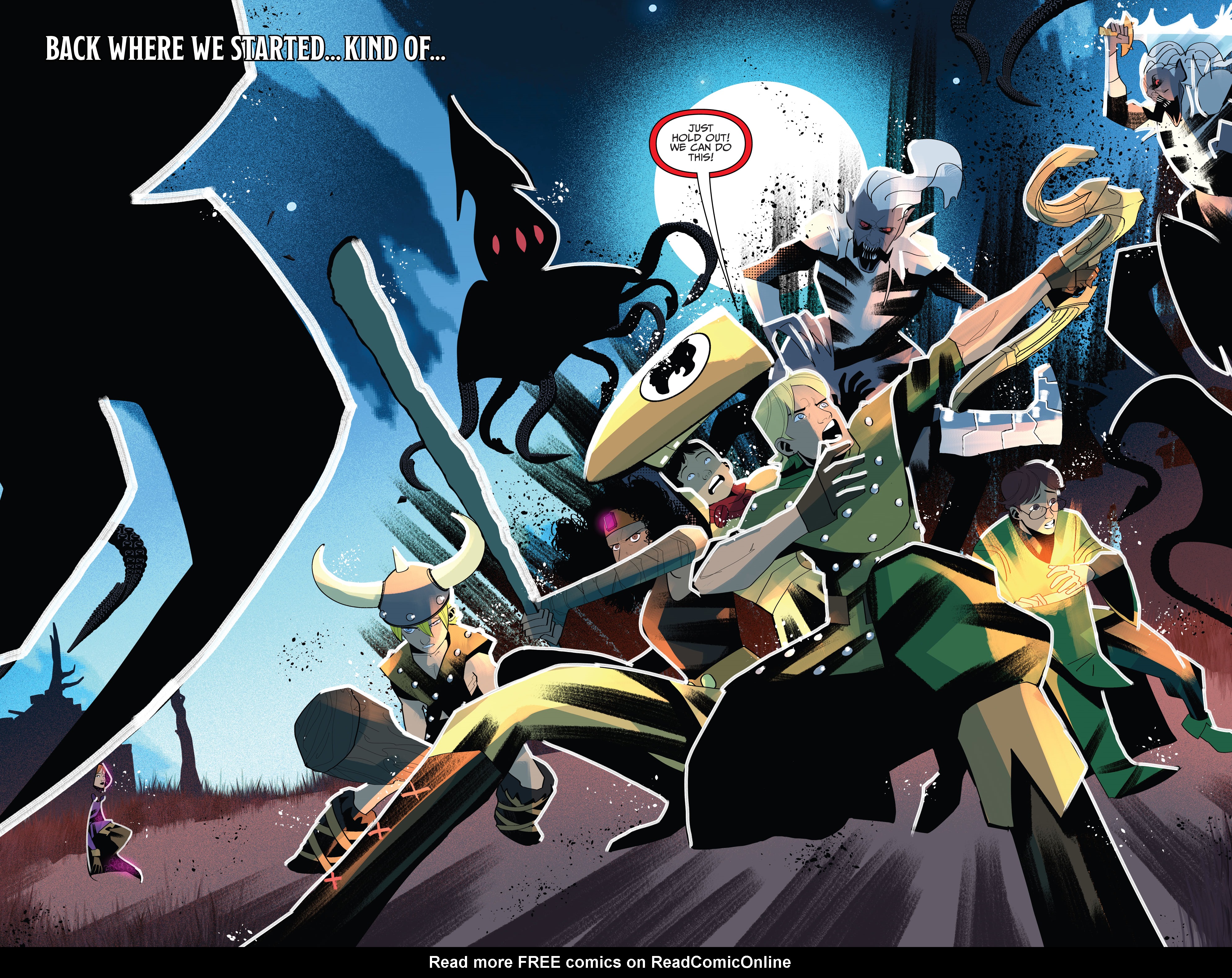 Read online Dungeons & Dragons: Saturday Morning Adventures (2023) comic -  Issue #1 - 13