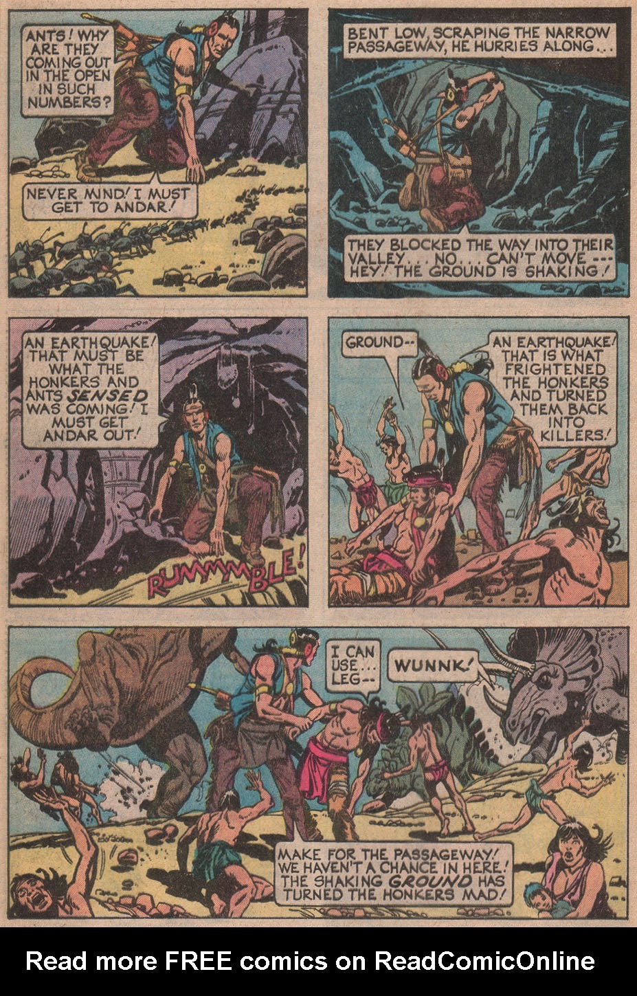 Read online Turok, Son of Stone comic -  Issue #116 - 32