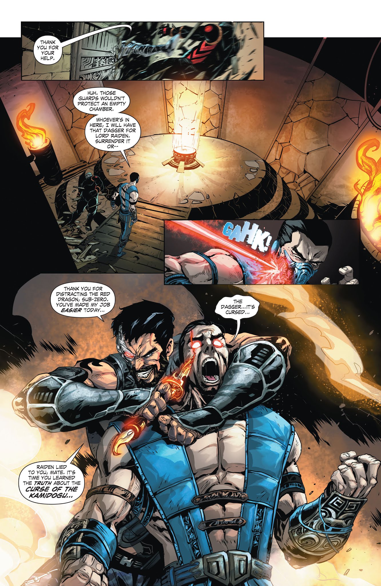 Read online Mortal Kombat X [I] comic -  Issue # _TPB 1 - 16