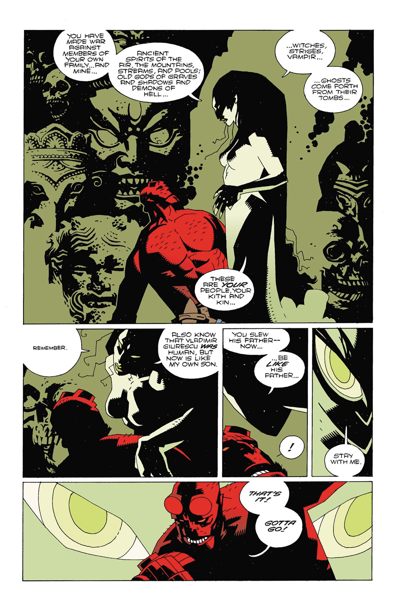 Read online Hellboy: Wake the Devil comic -  Issue # _TPB - 85